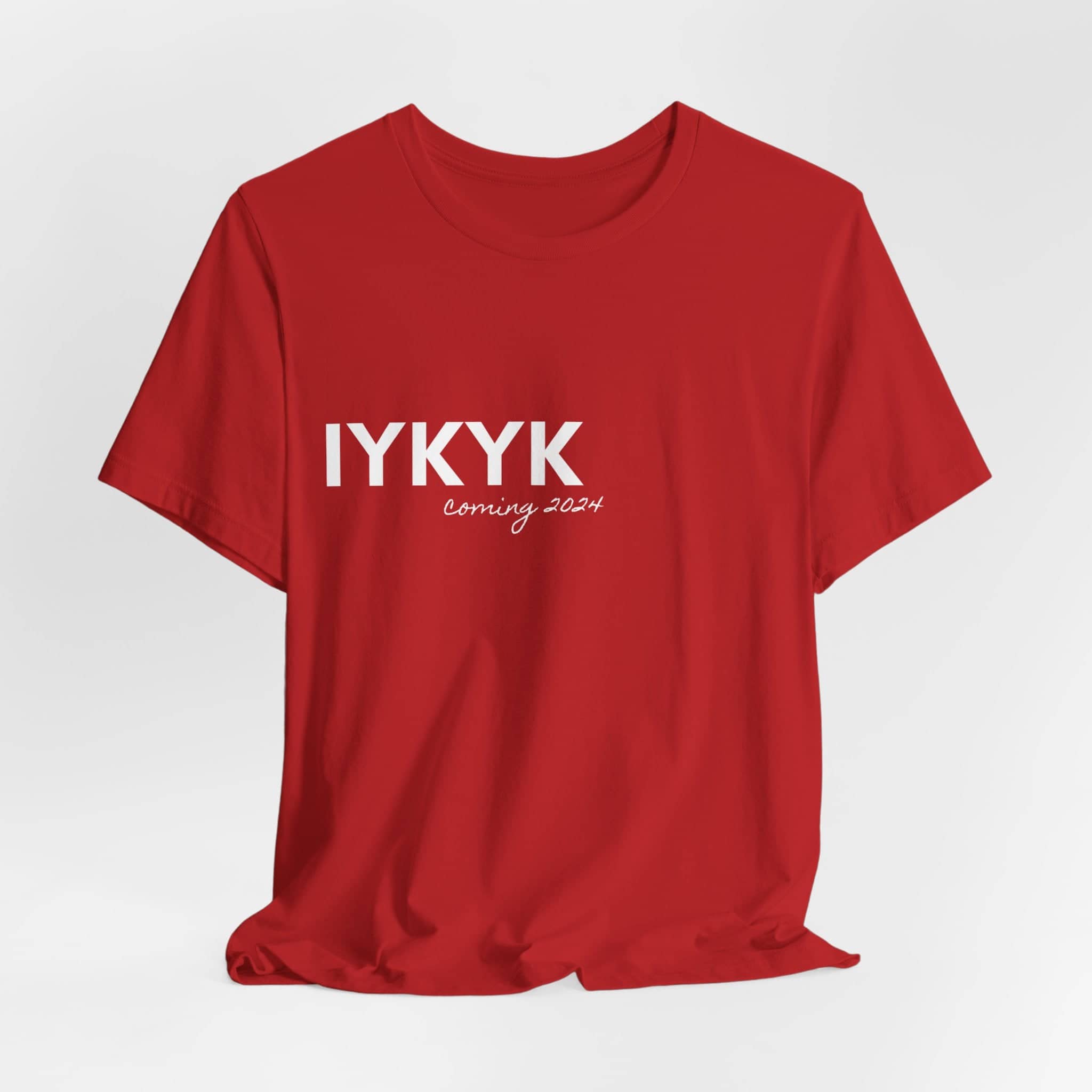 IYKYK Teaser Tee Unisex Jersey Short Sleeve Tee