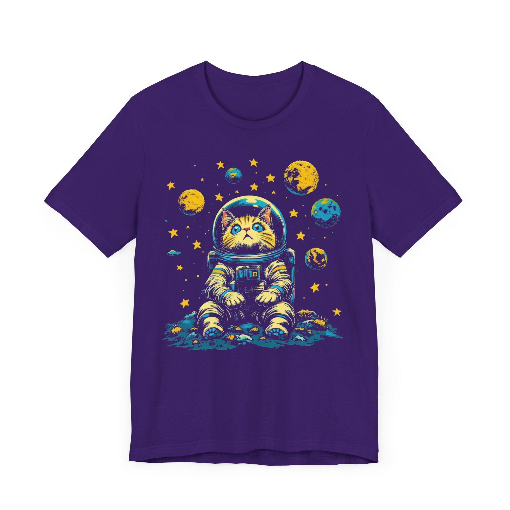 Cosmic Cat Astronaut T-Shirt