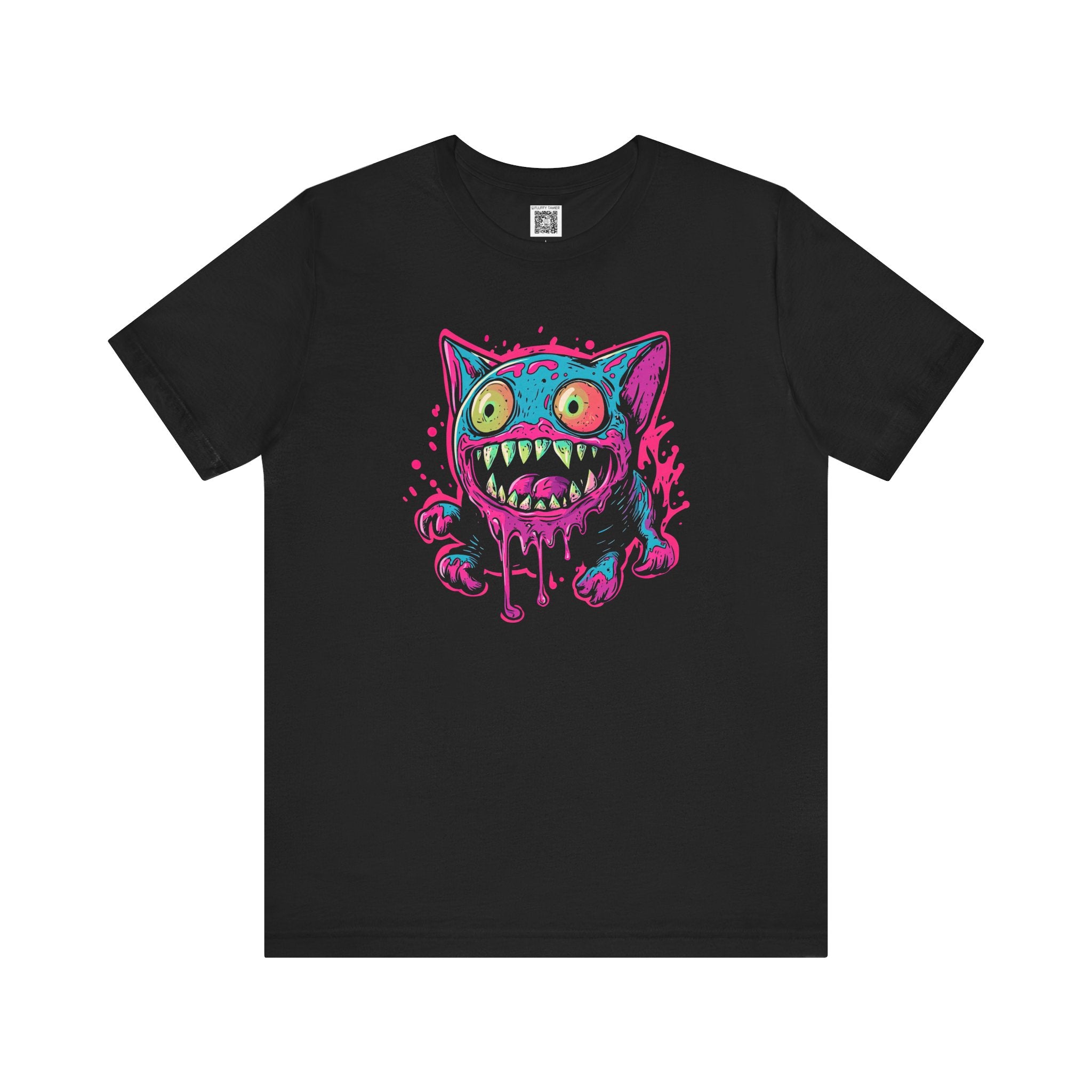 Vibrant Monster Cat T-Shirt