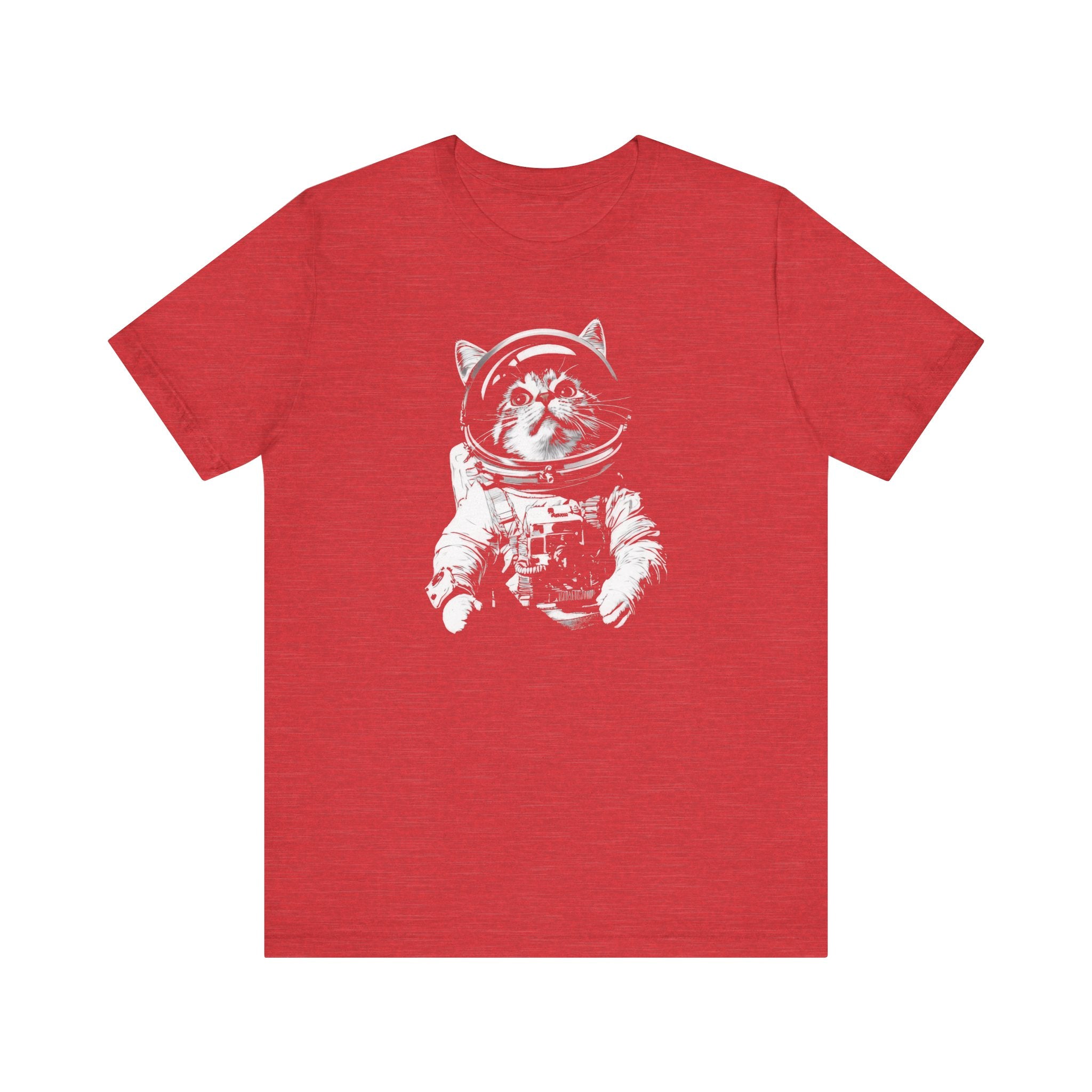 Space Cat Astronaut T-Shirt