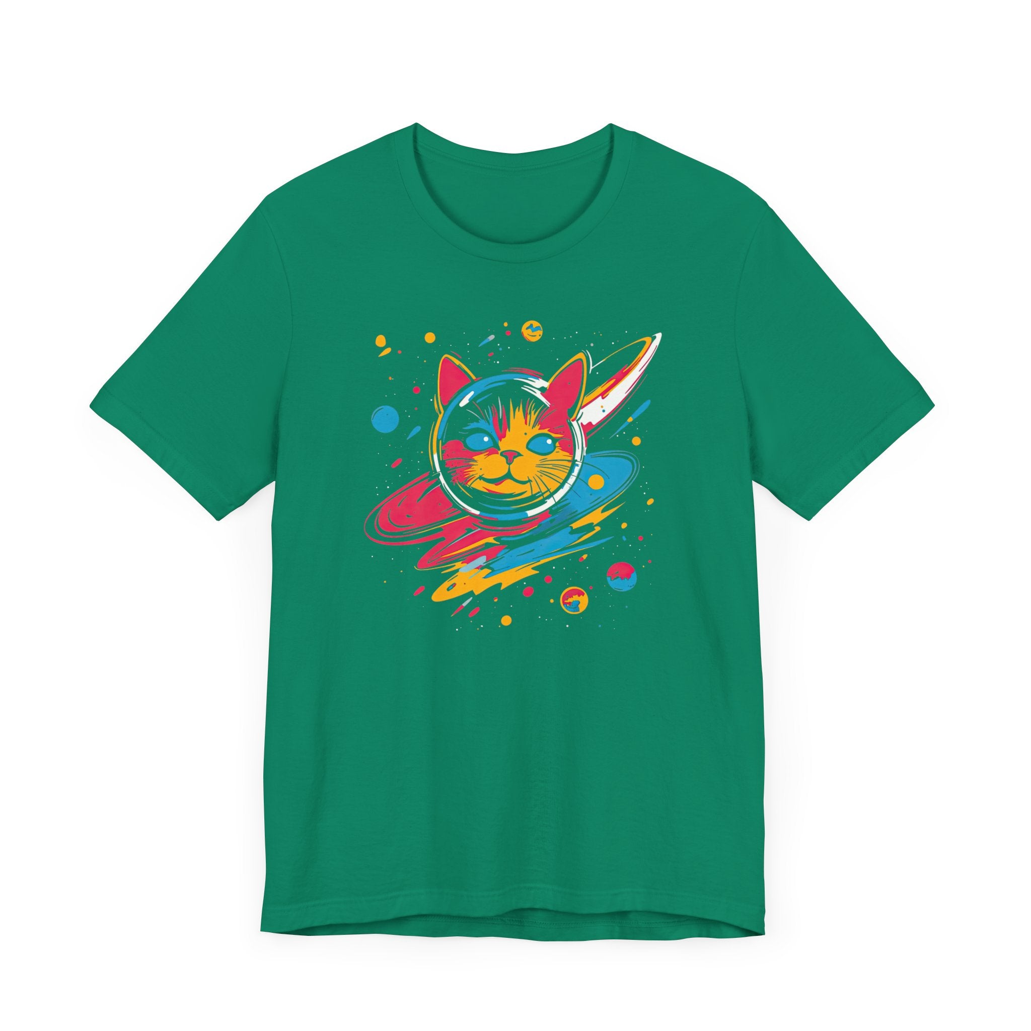 Cosmic Cat Orbit T-Shirt