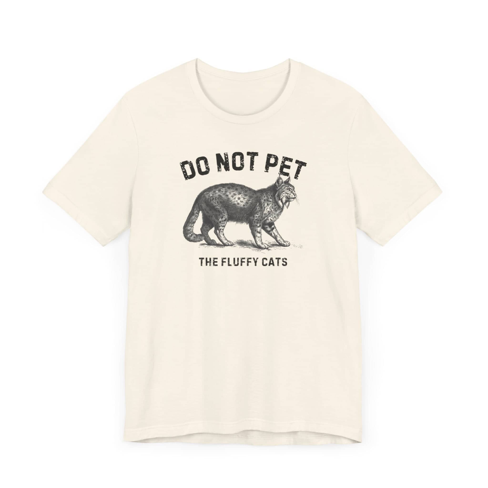Do Not Pet The Fluffy Cats Shirt Funny Animal Lover Tee