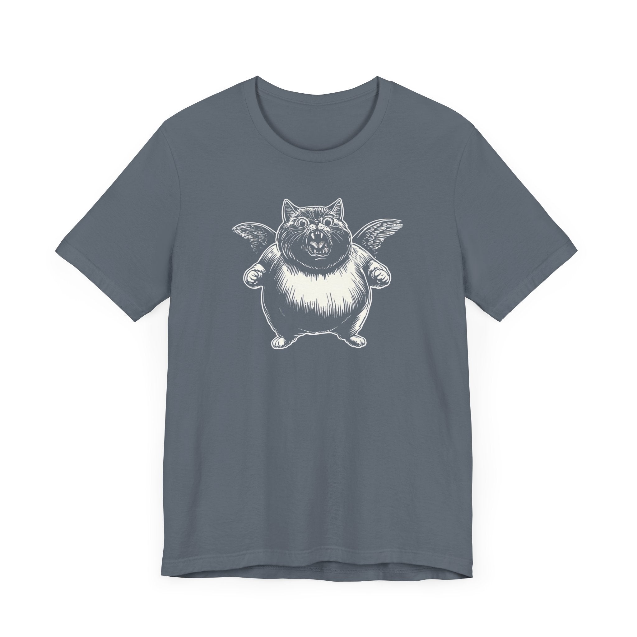 Whimsical Winged Cat T-Shirt
