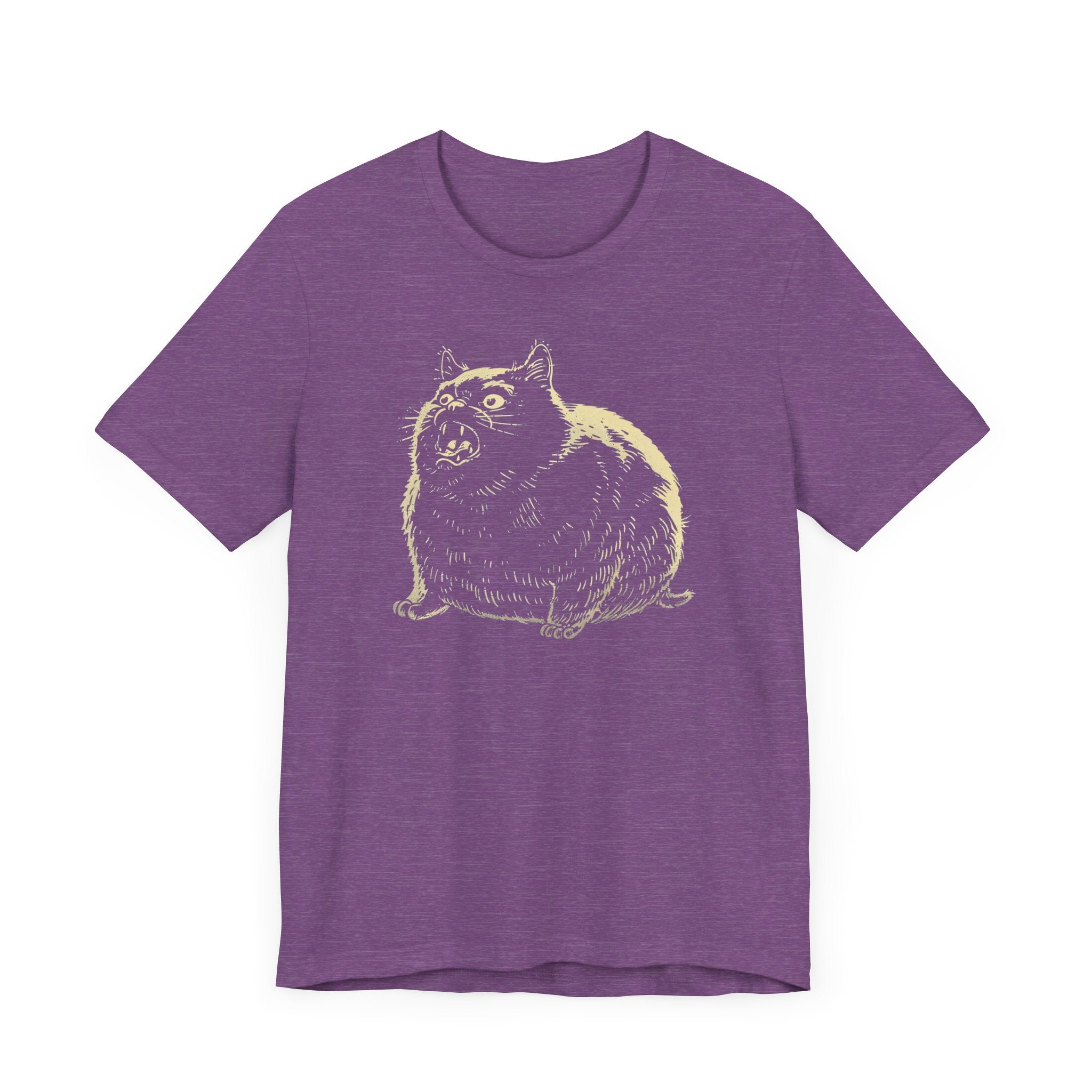 Angry Cat Vintage Style T-Shirt