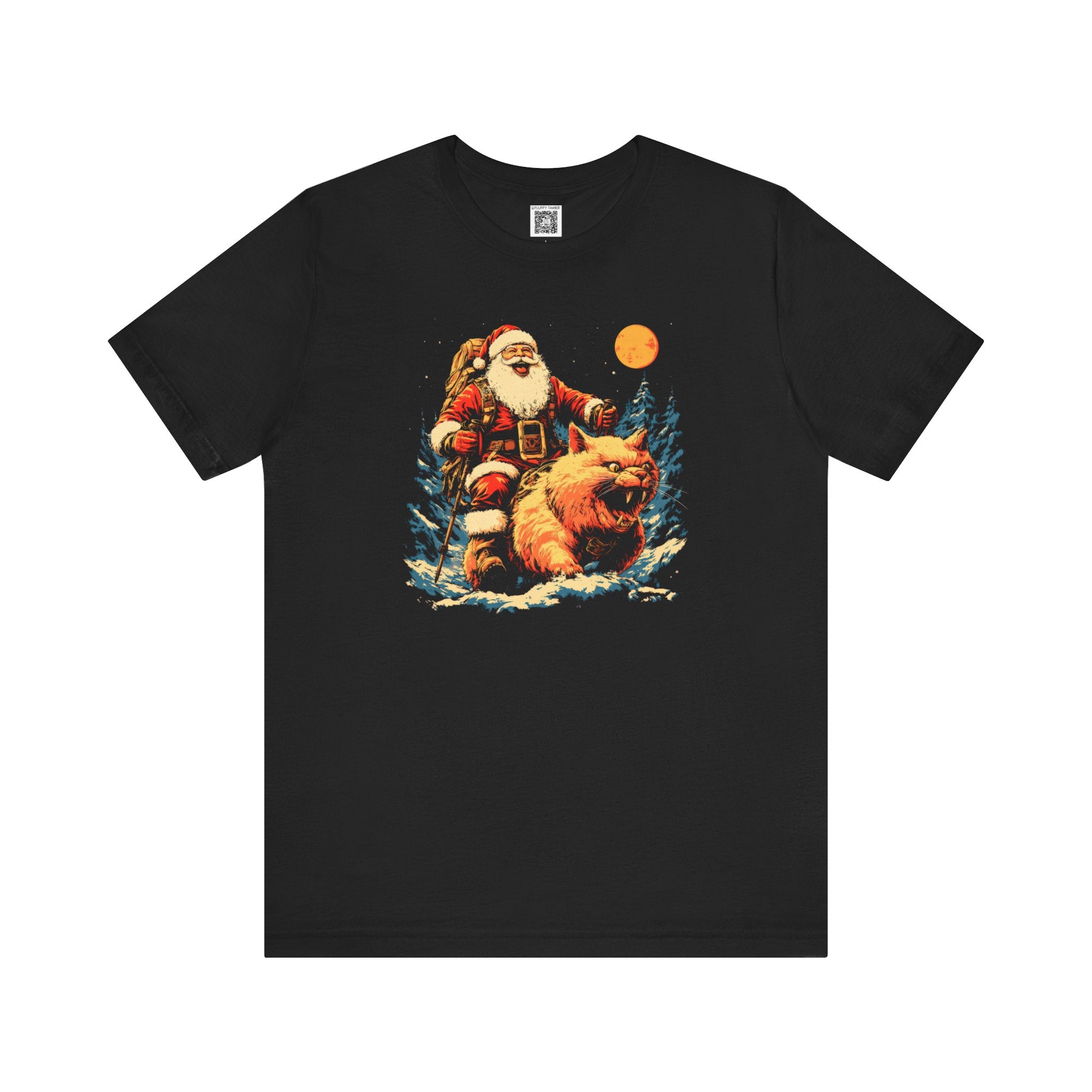 Santa Riding a Bear T-Shirt