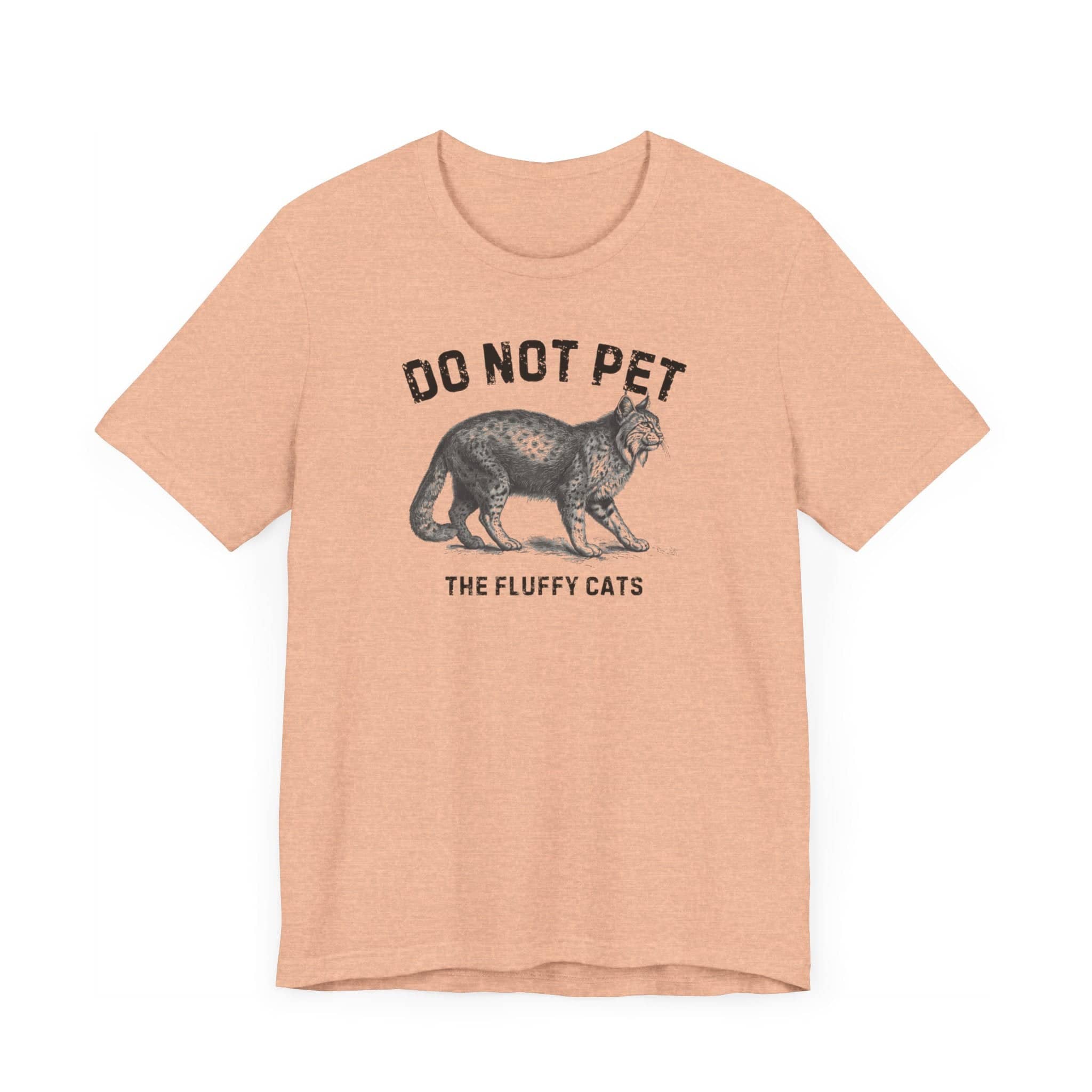 Do Not Pet The Fluffy Cats Shirt Funny Animal Lover Tee