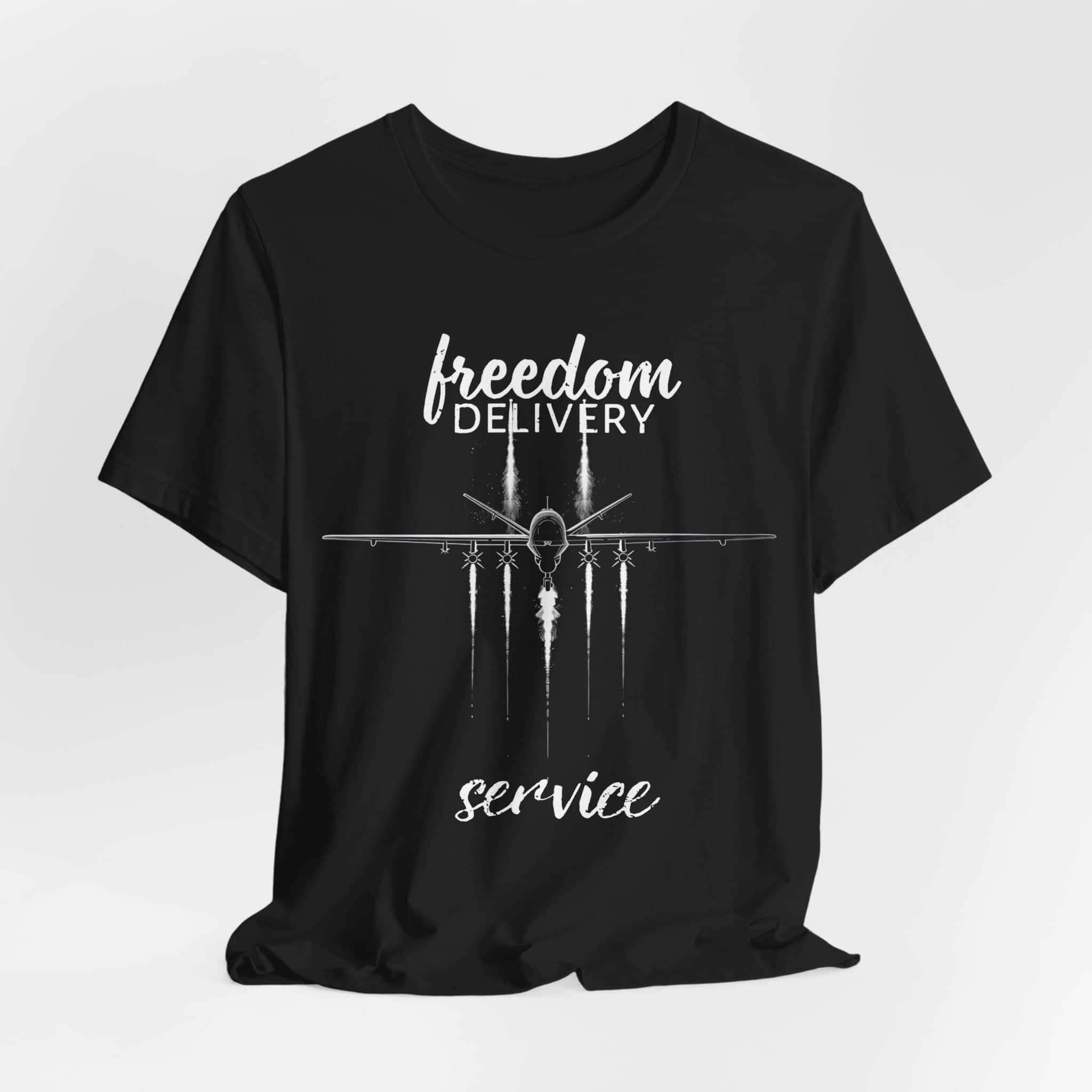 Freedom Delivery Service Unisex Jersey Short Sleeve Tee