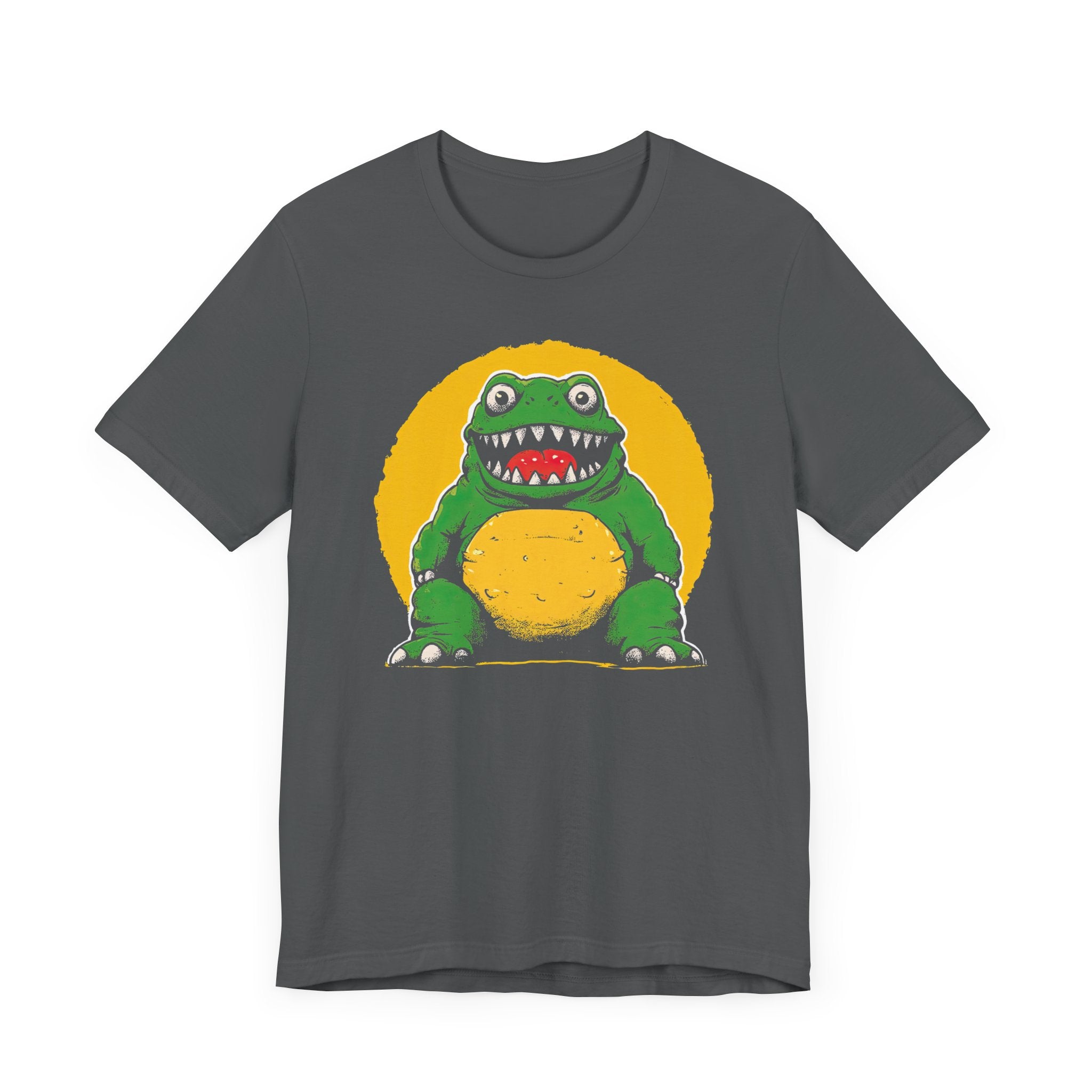 Playful Monster Frog Graphic Tee