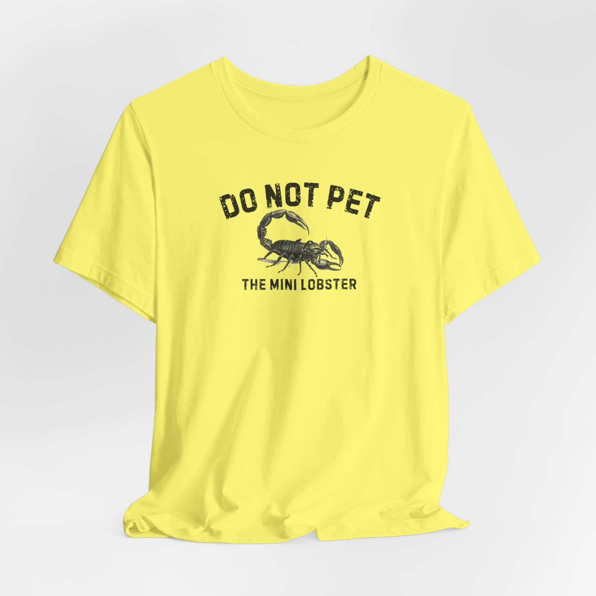 Do Not Pet The Mini Lobster Shirt Funny Scorpion Lover Tee