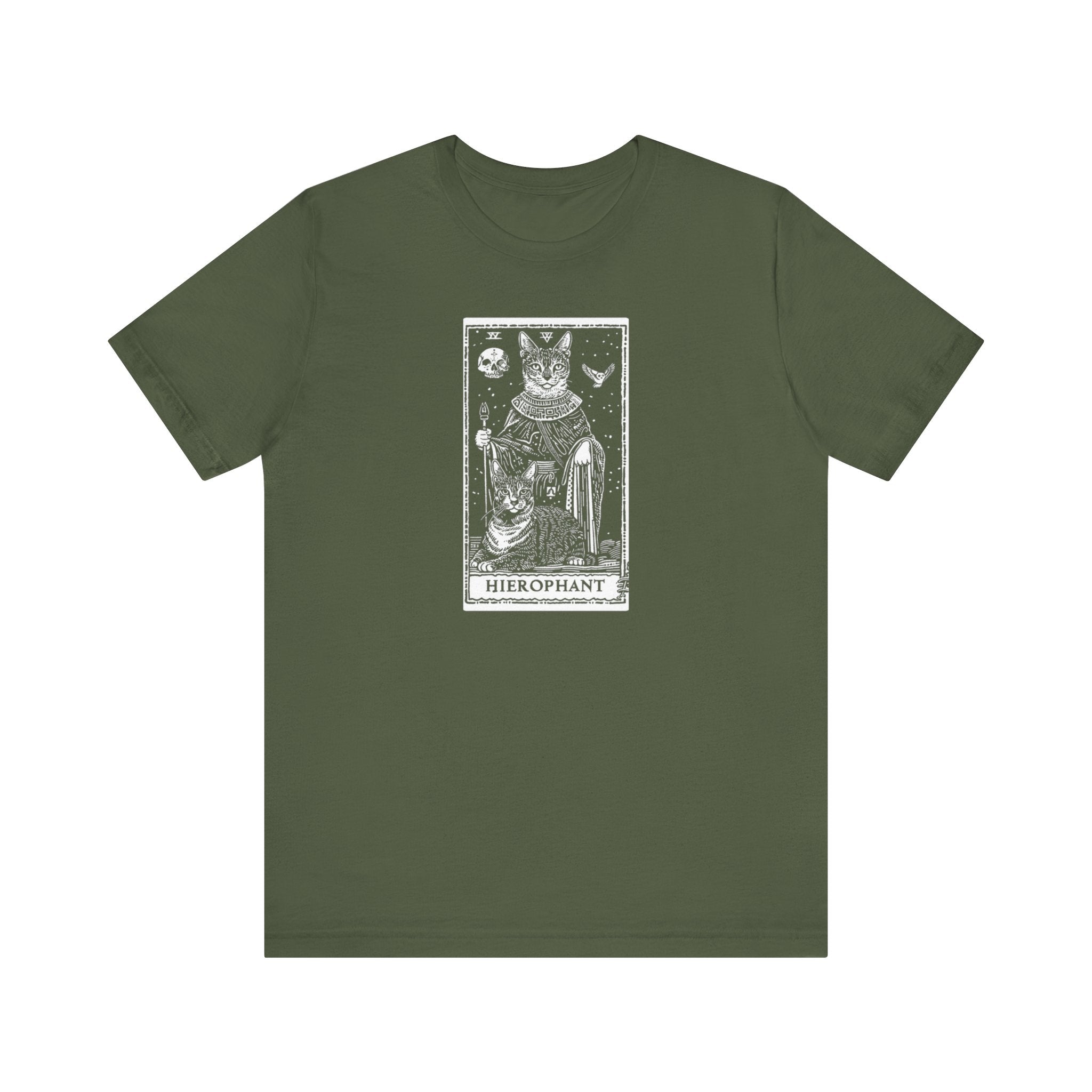 Hierophant Tarot Cat T-Shirt