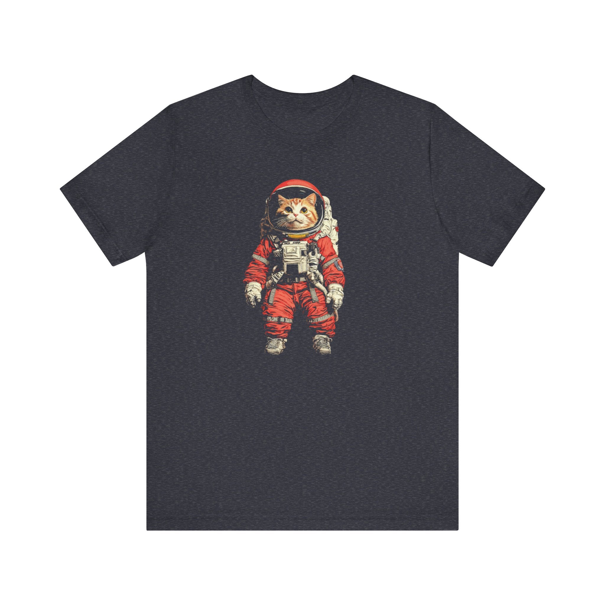 Courageous Cat Astronaut Graphic Tee