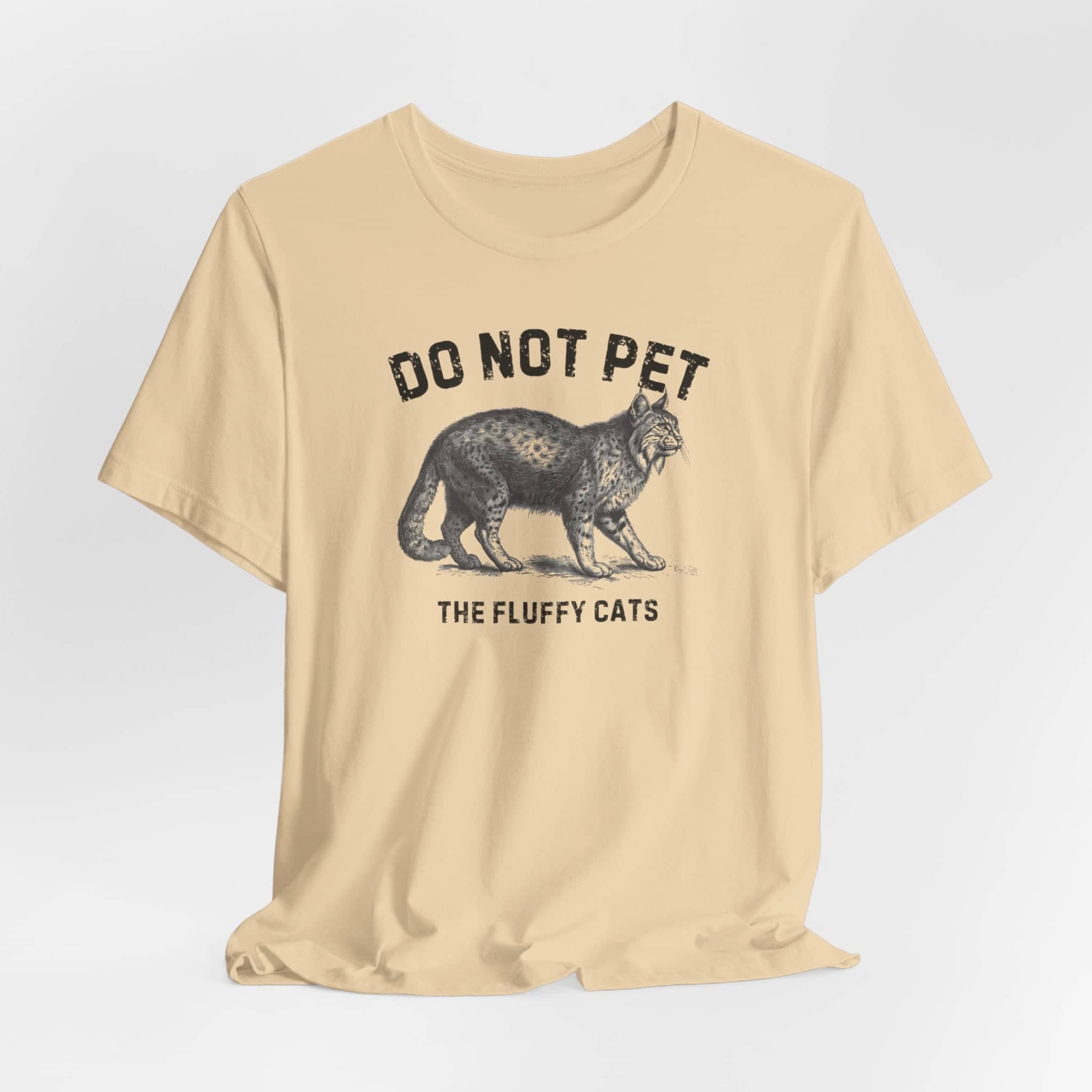 Do Not Pet The Fluffy Cats Shirt Funny Animal Lover Tee