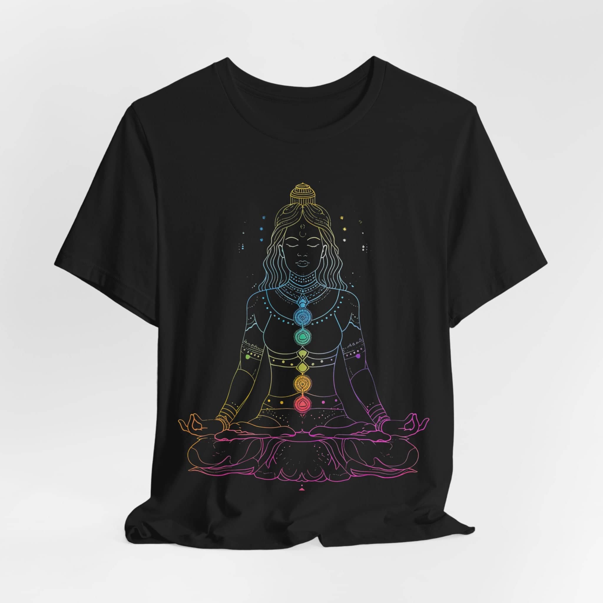Chakra Meditation T-Shirt Spiritual Yoga Graphic Tee