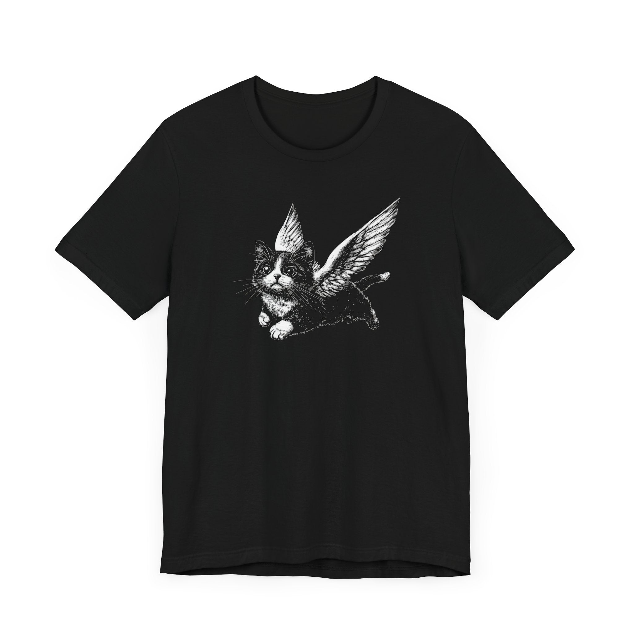 Flying Cat Graphic Tee