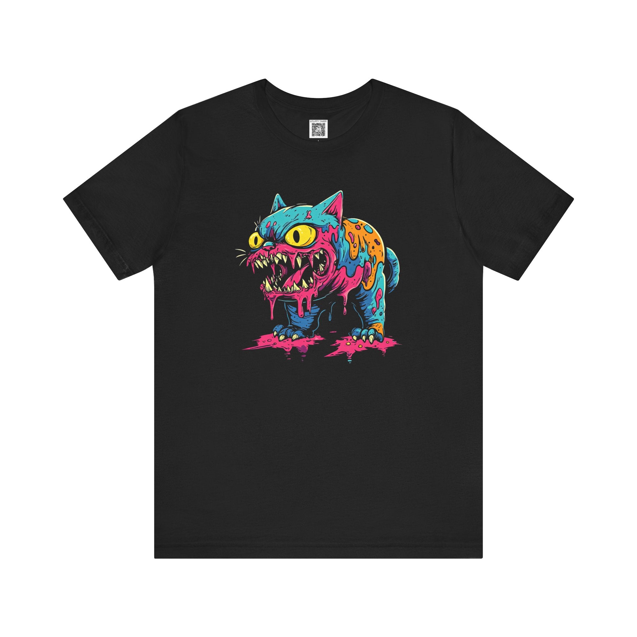 Vibrant Monster Cat T-Shirt