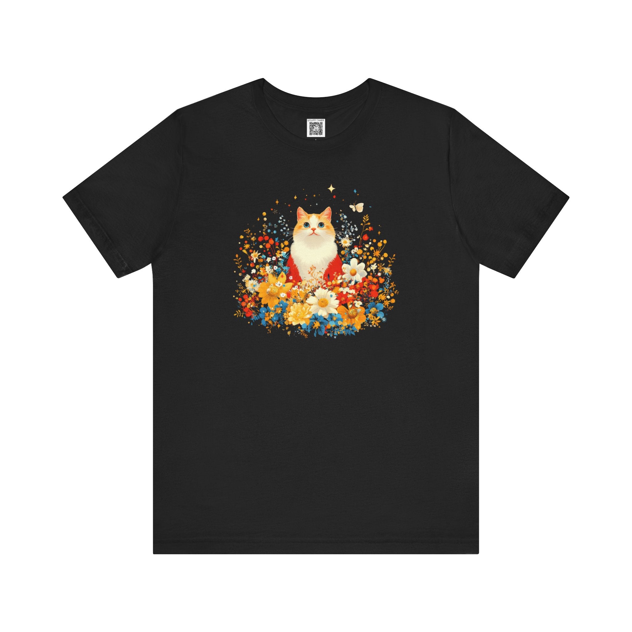 Floral Cat Graphic Tee