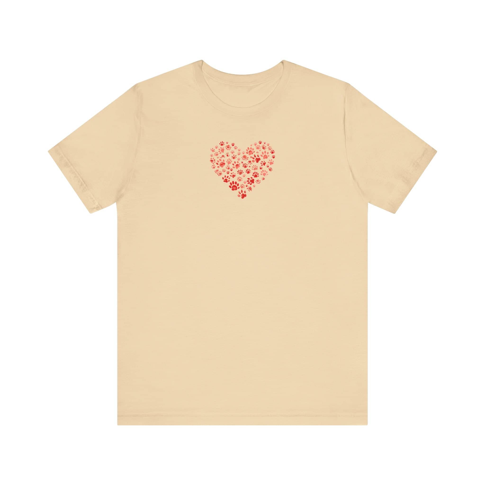 Heart Paw Print T-Shirt