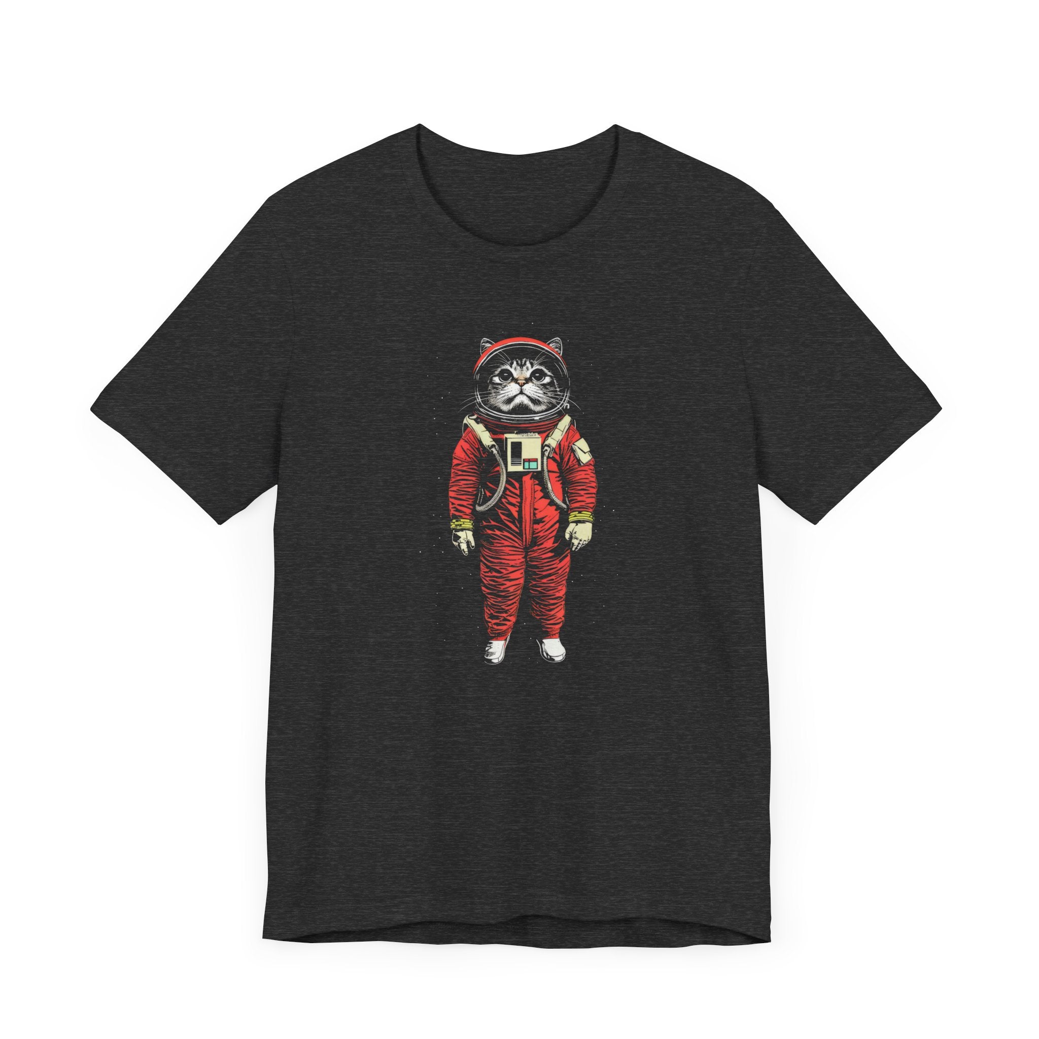 Adorable Cat Astronaut Graphic Tee