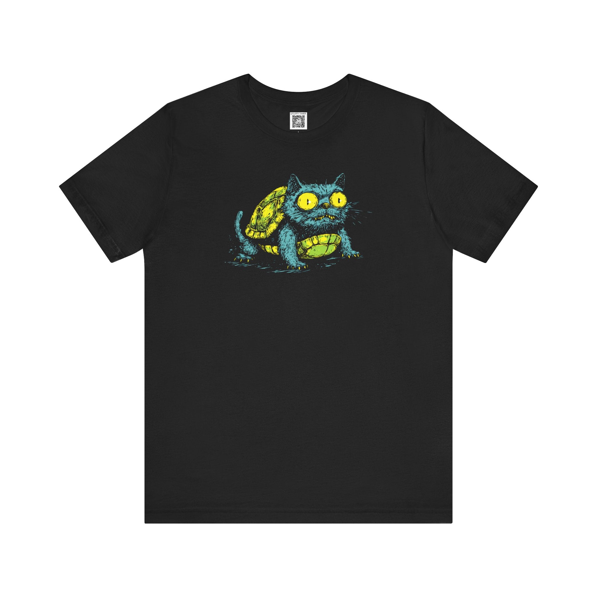 Whimsical Cat-Turtle T-Shirt