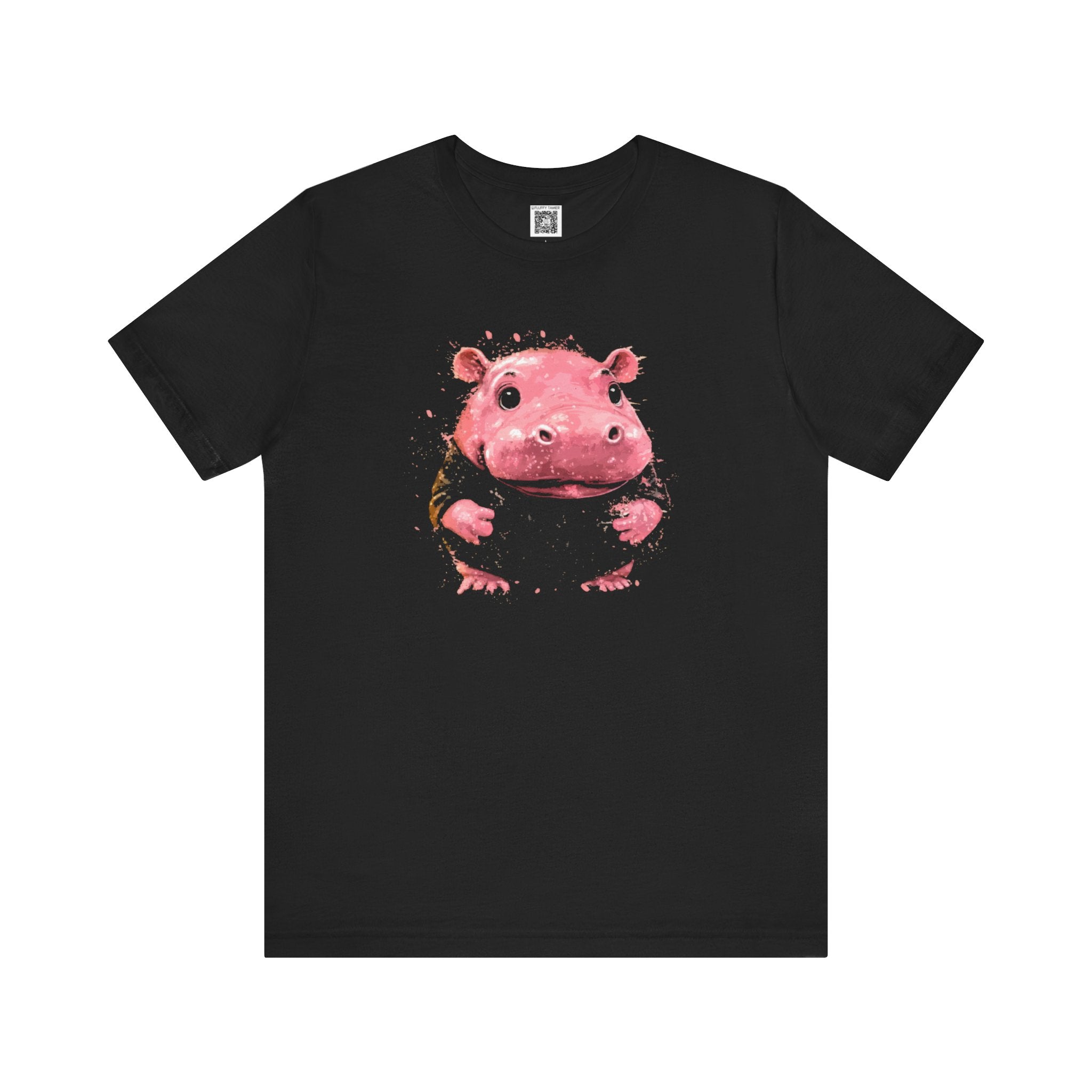 Cute Hippo Graphic T-Shirt