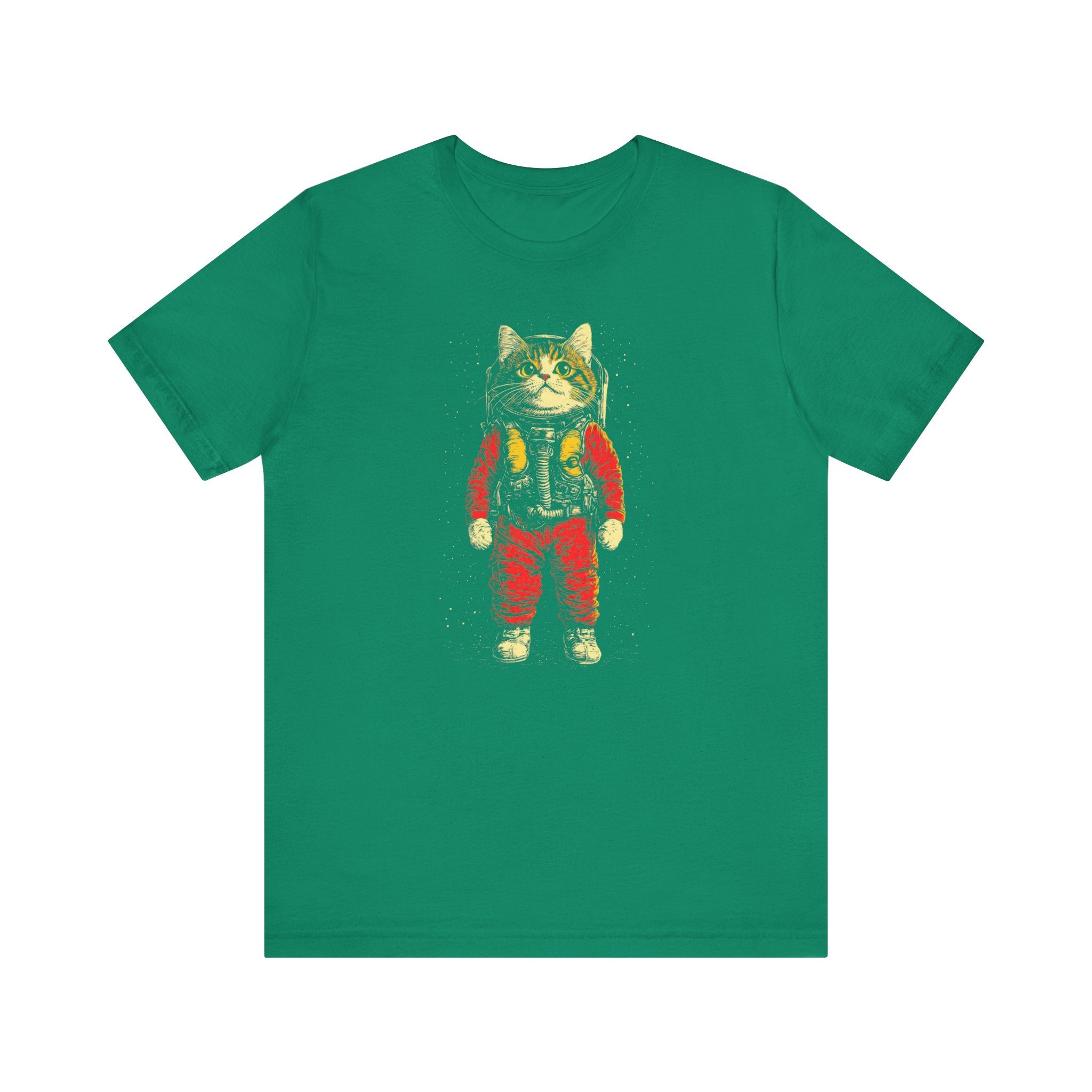 Retro Spacesuit Cat T-Shirt