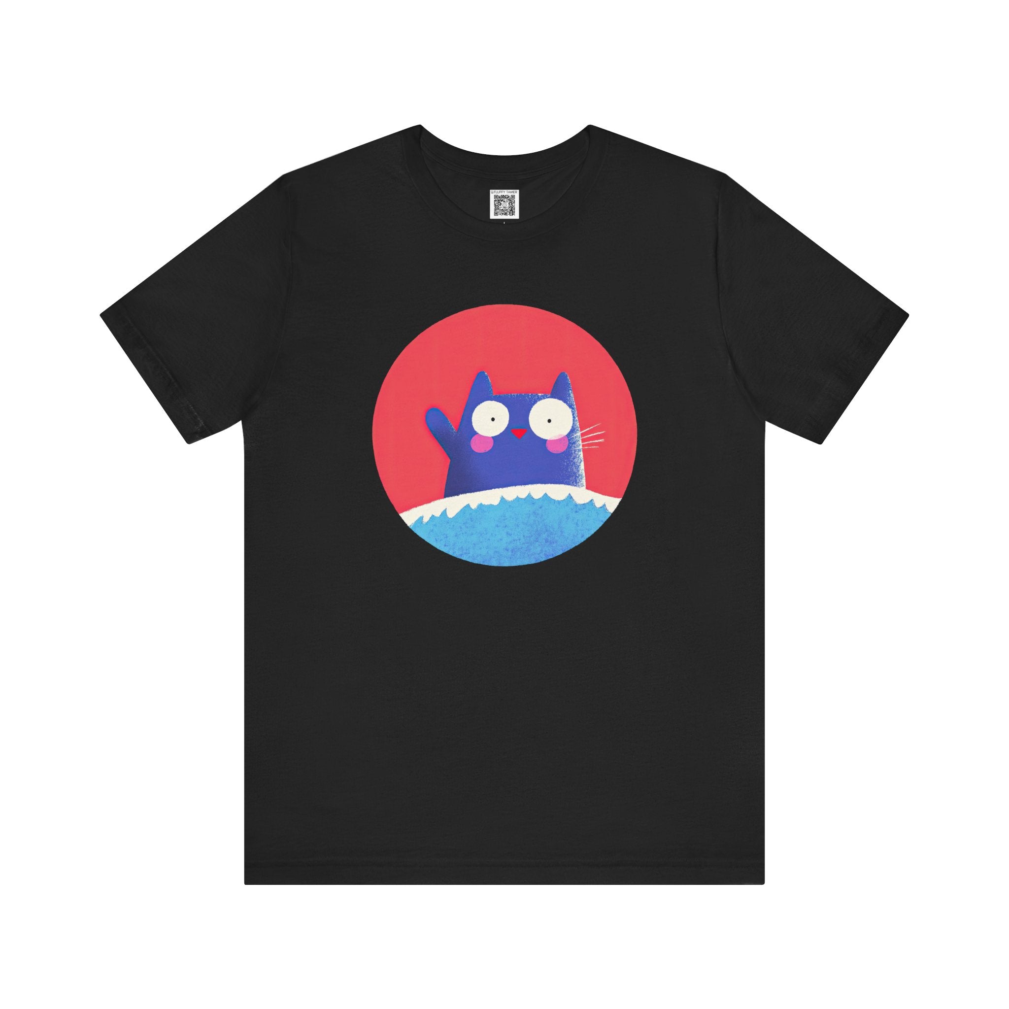 Whimsical Cat Graphic Tee