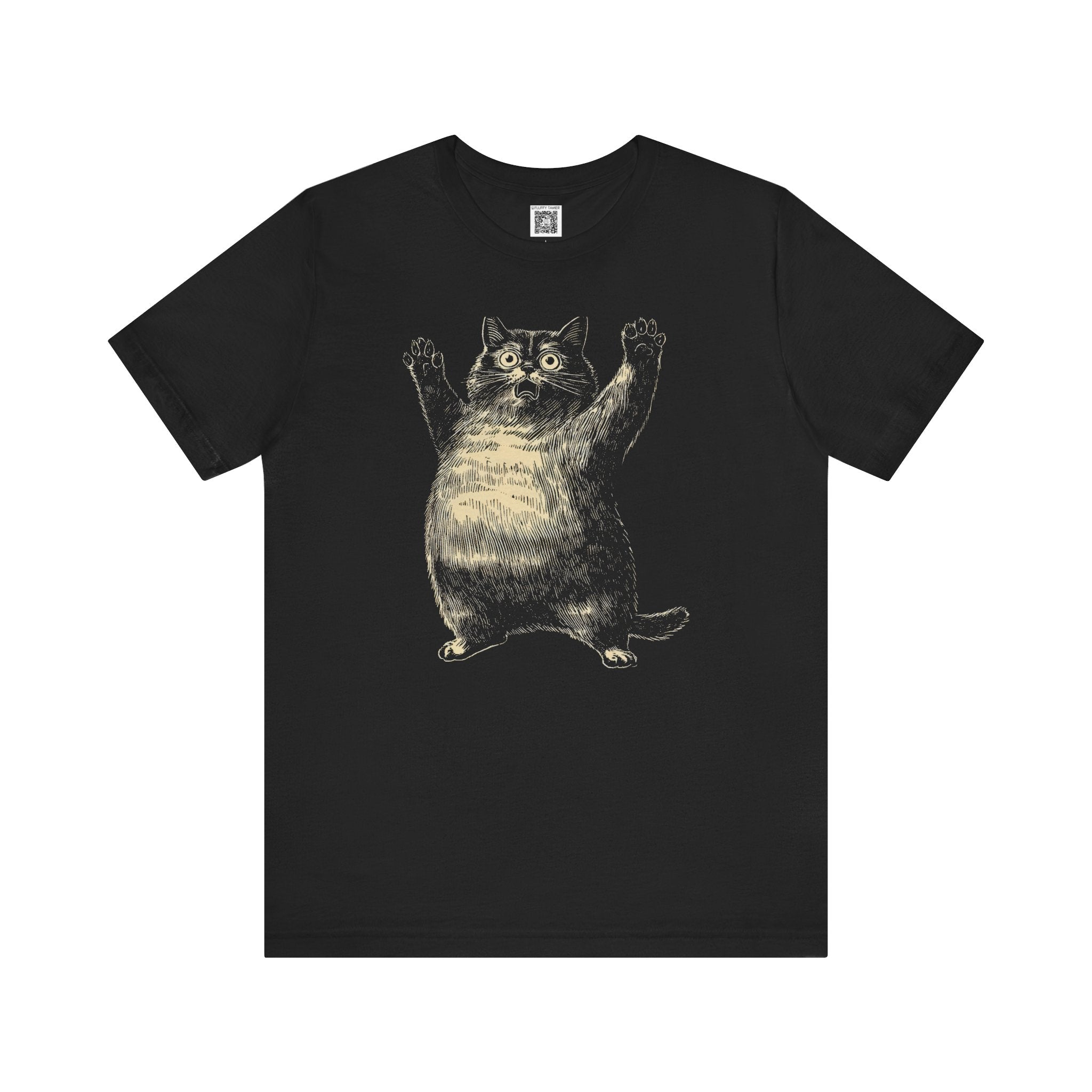 Whimsical Cat Graphic Tee