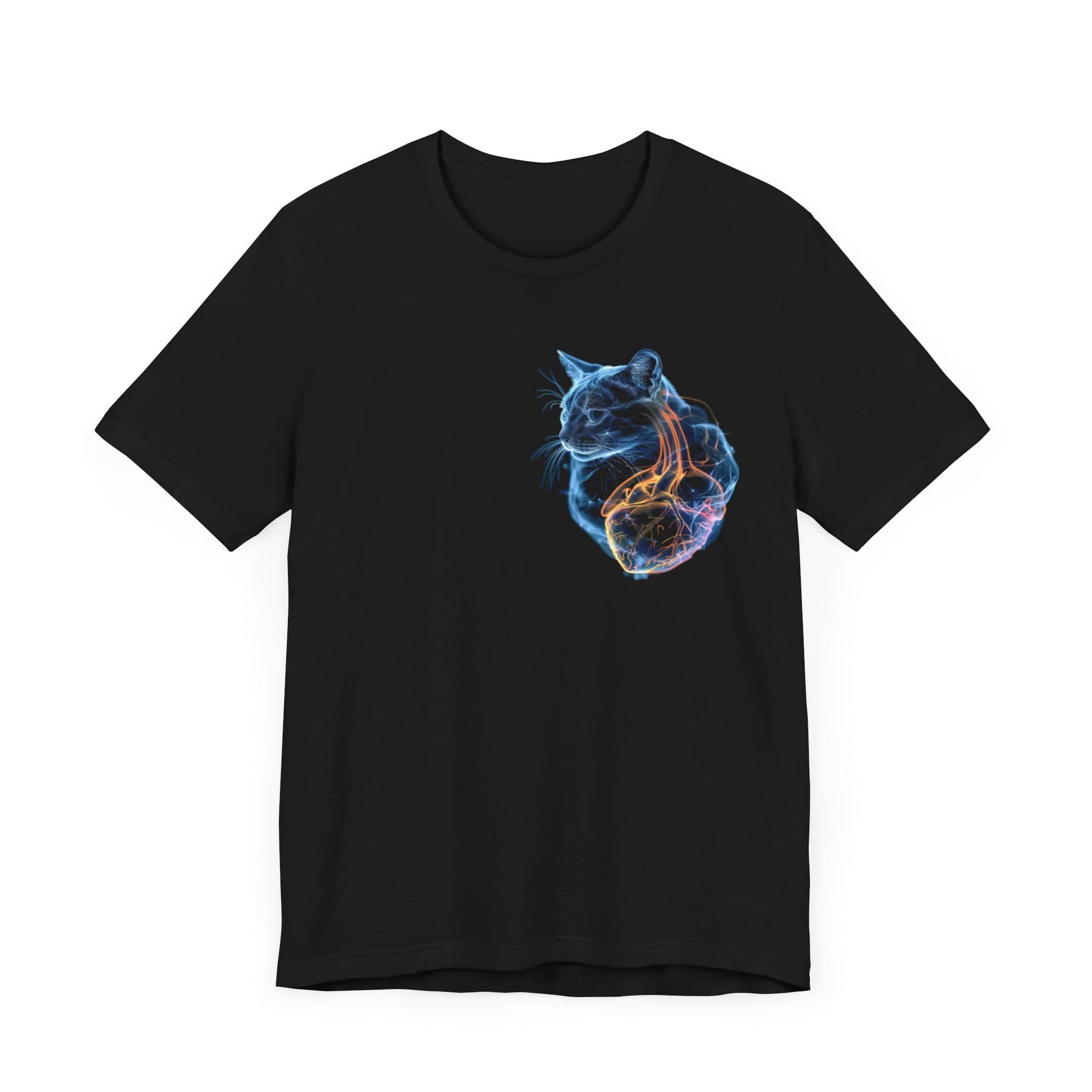 My Cat IS My Heart Unisex Jersey Short Sleeve Tee