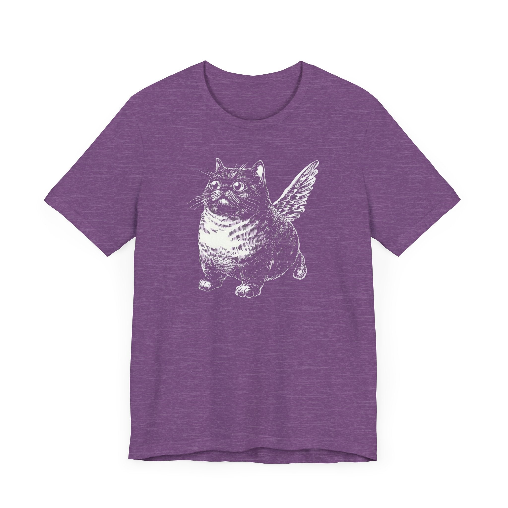 Whimsical Winged Cat T-Shirt