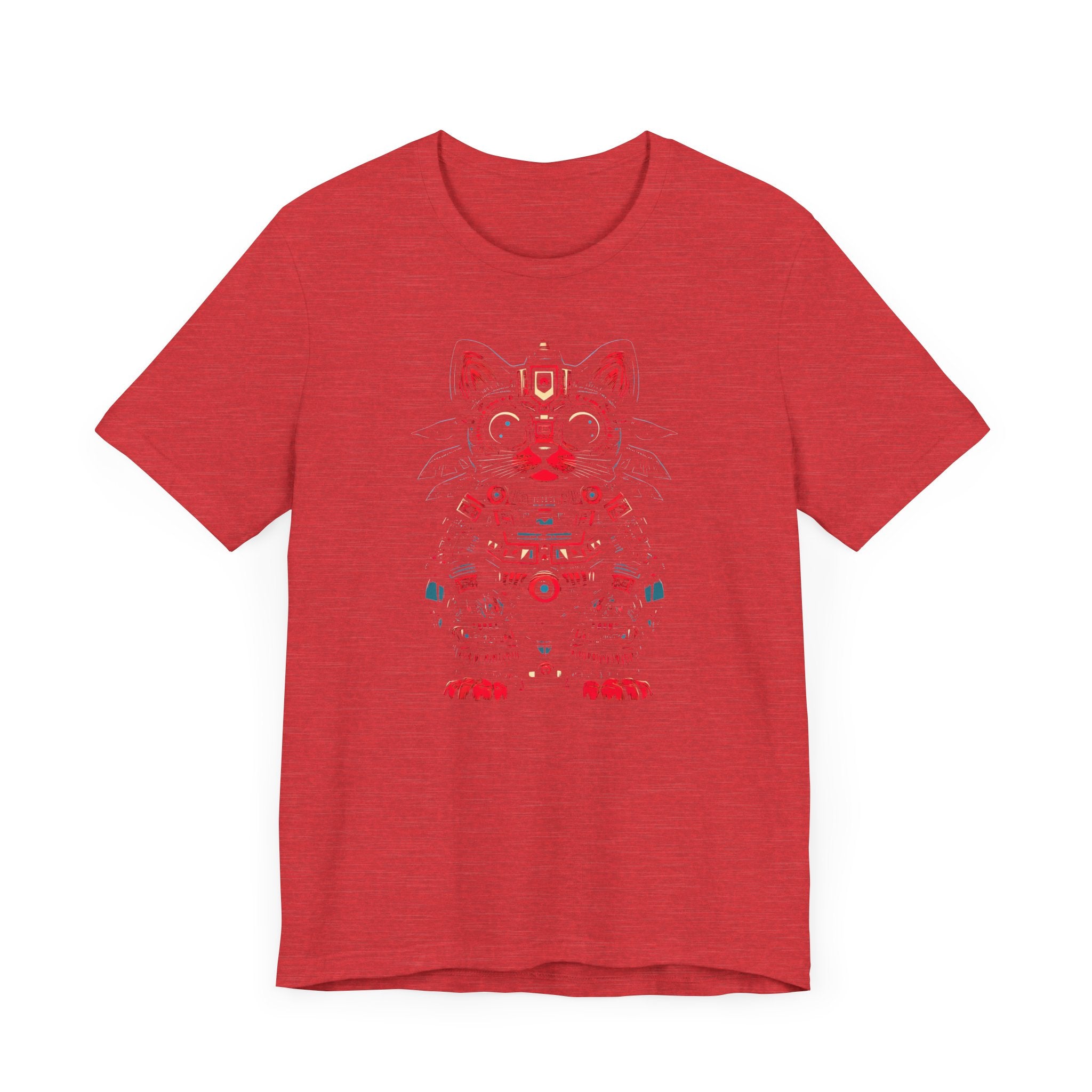 Cyber Warrior Cat T-Shirt