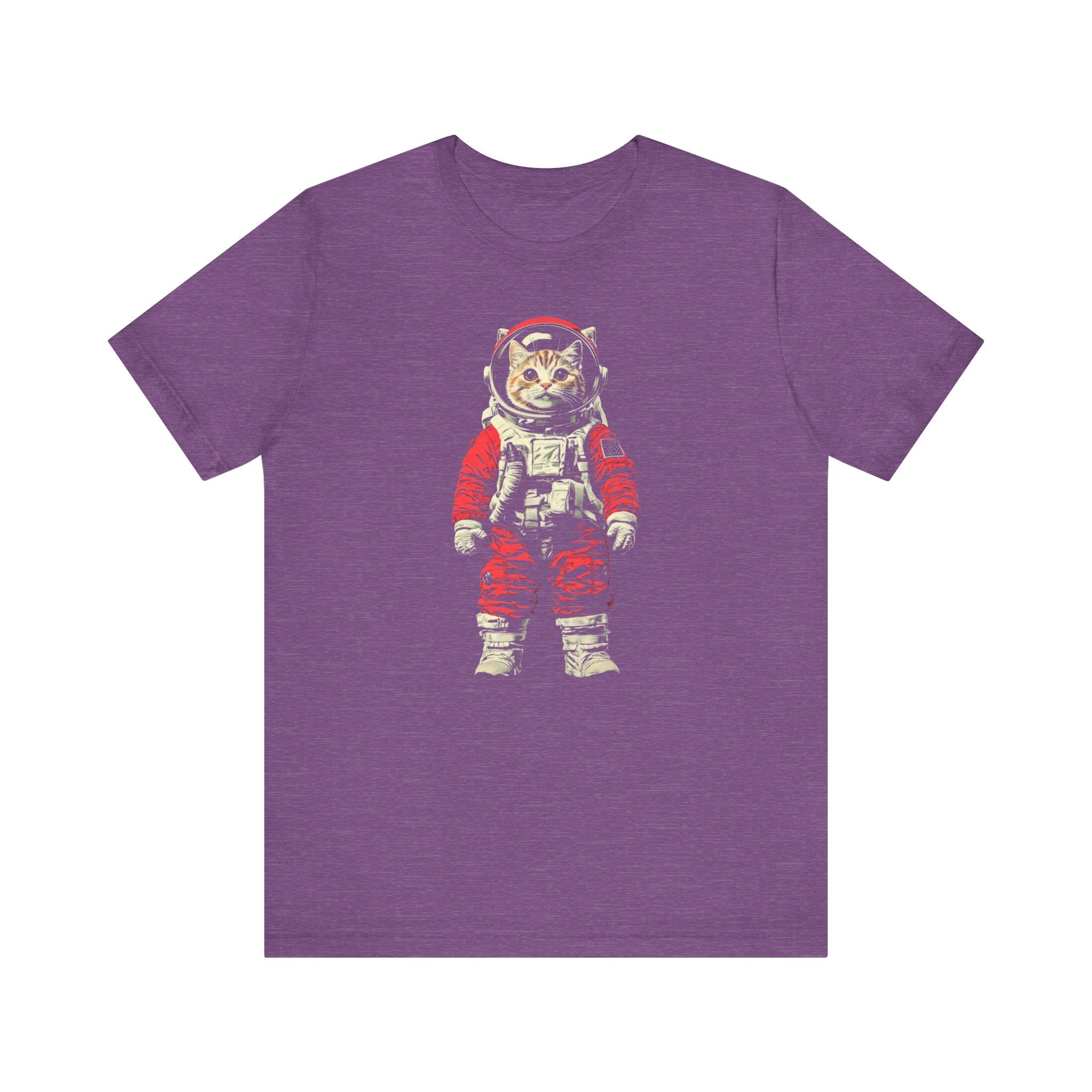 Adventurous Cat Astronaut Graphic Tee