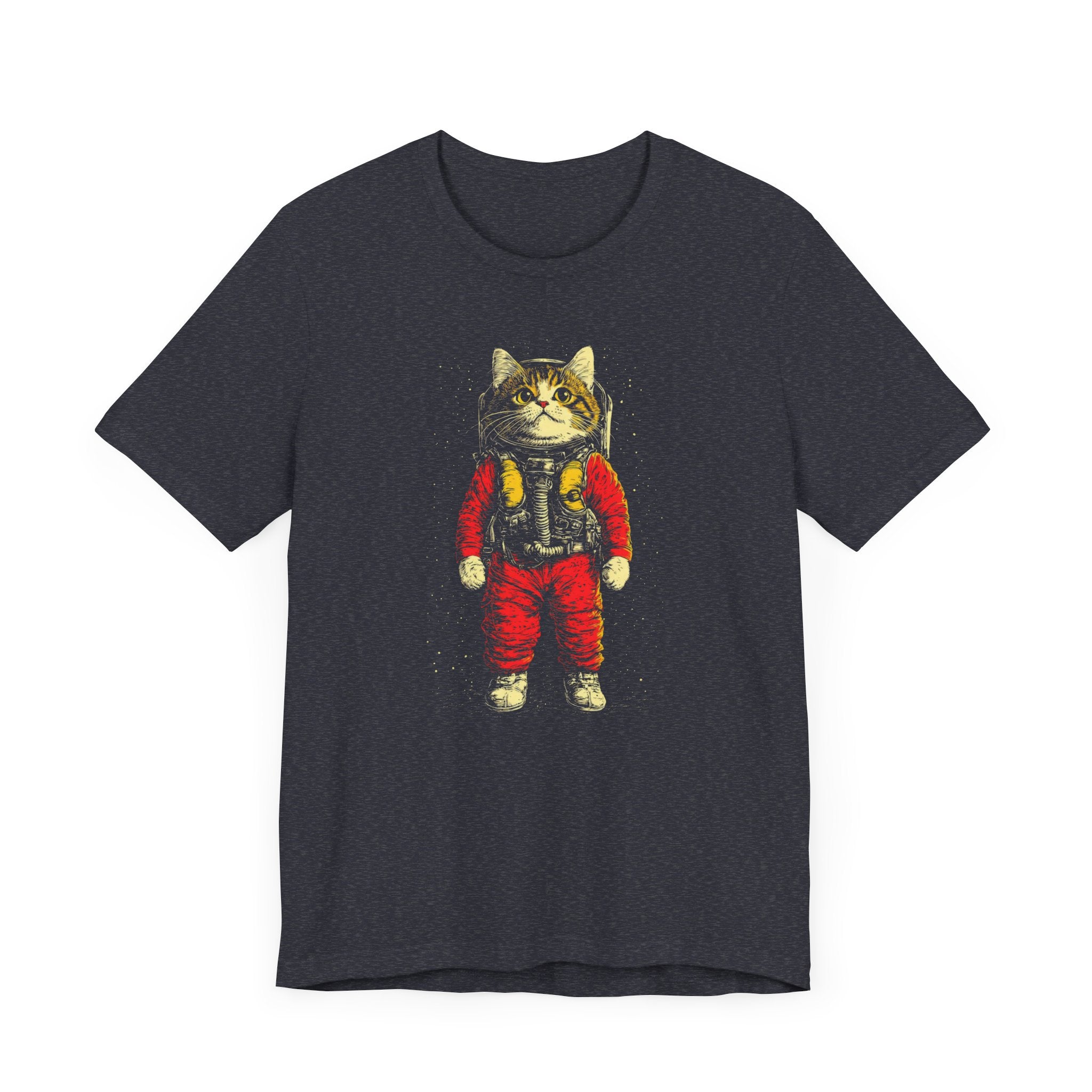 Retro Spacesuit Cat T-Shirt