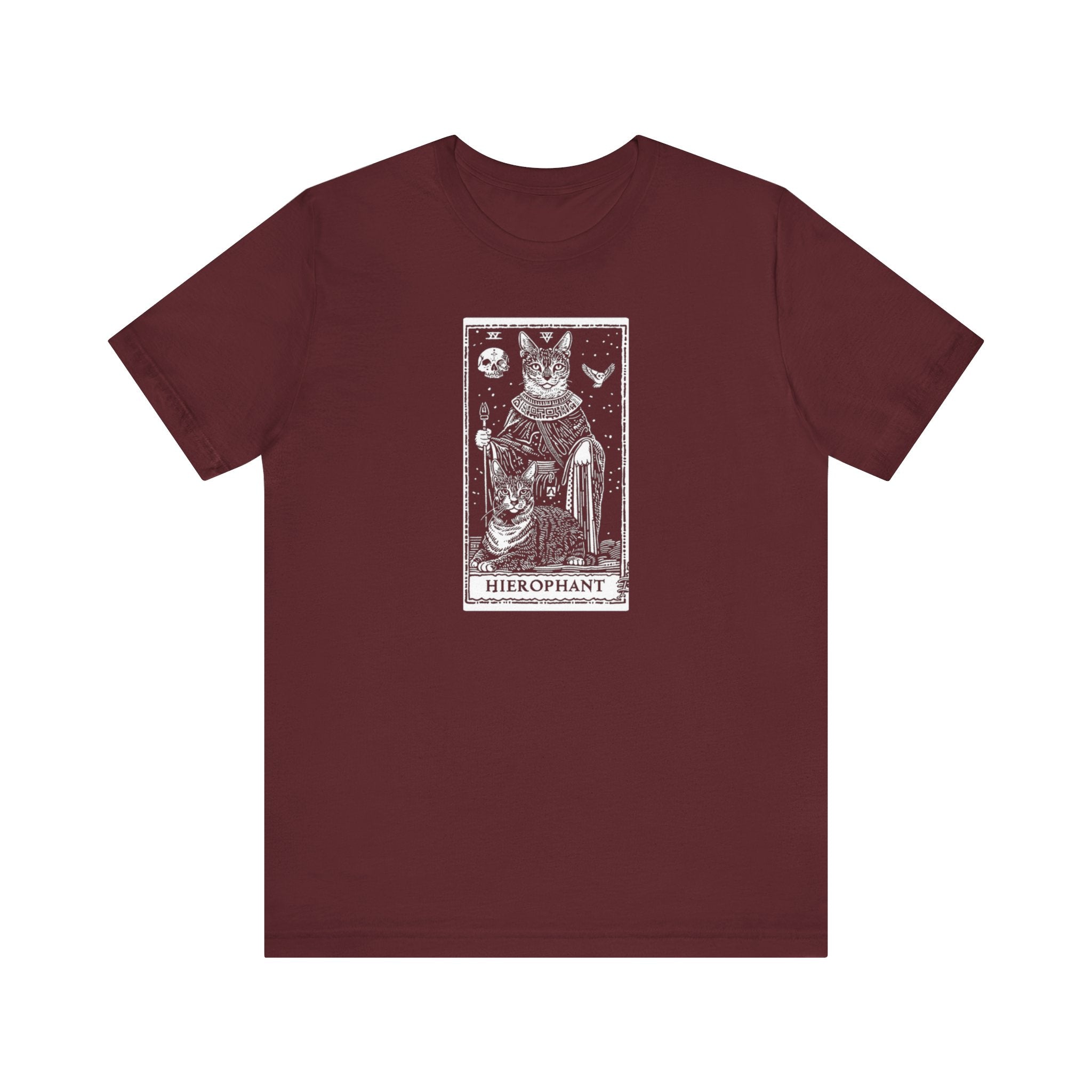 Hierophant Tarot Cat T-Shirt