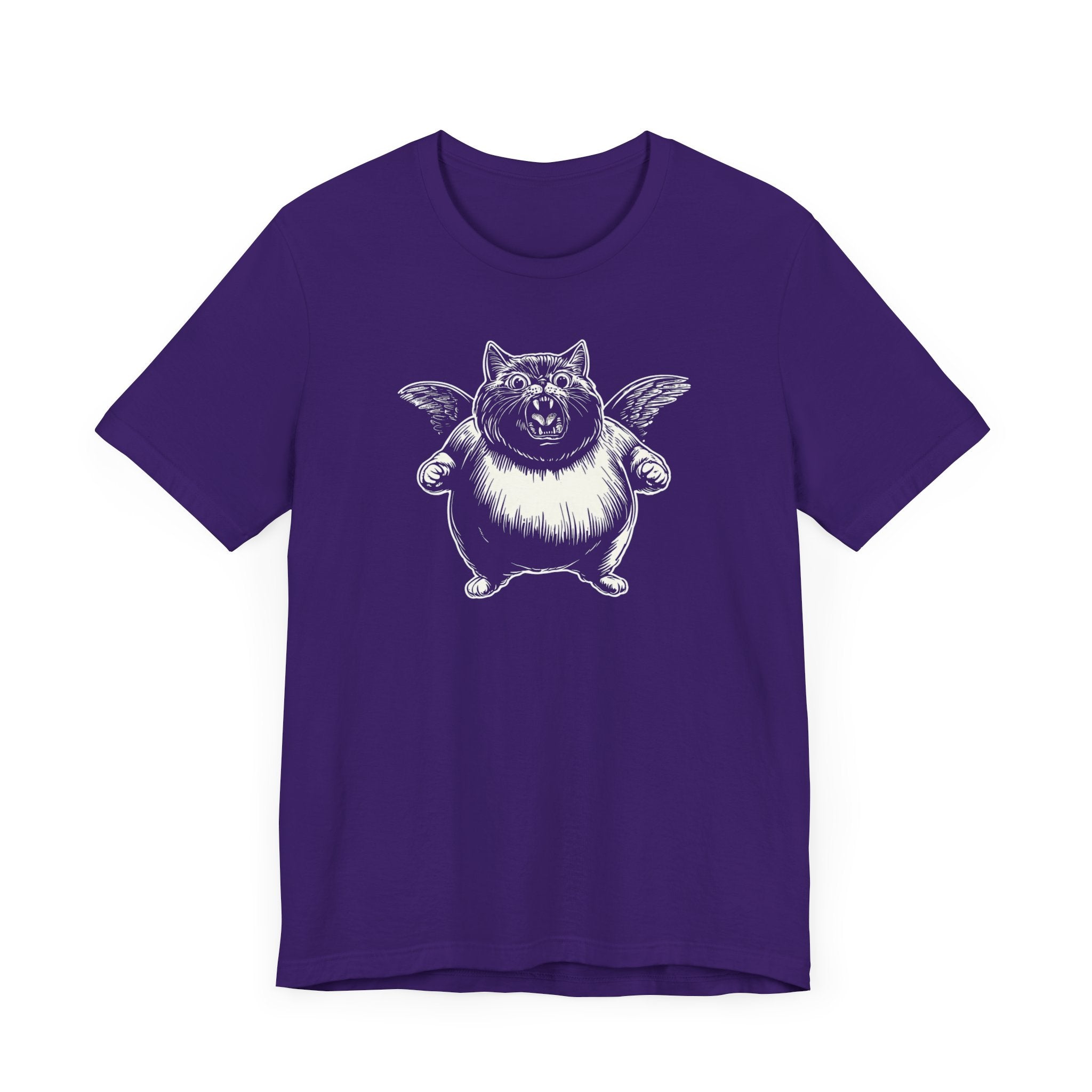 Whimsical Winged Cat T-Shirt