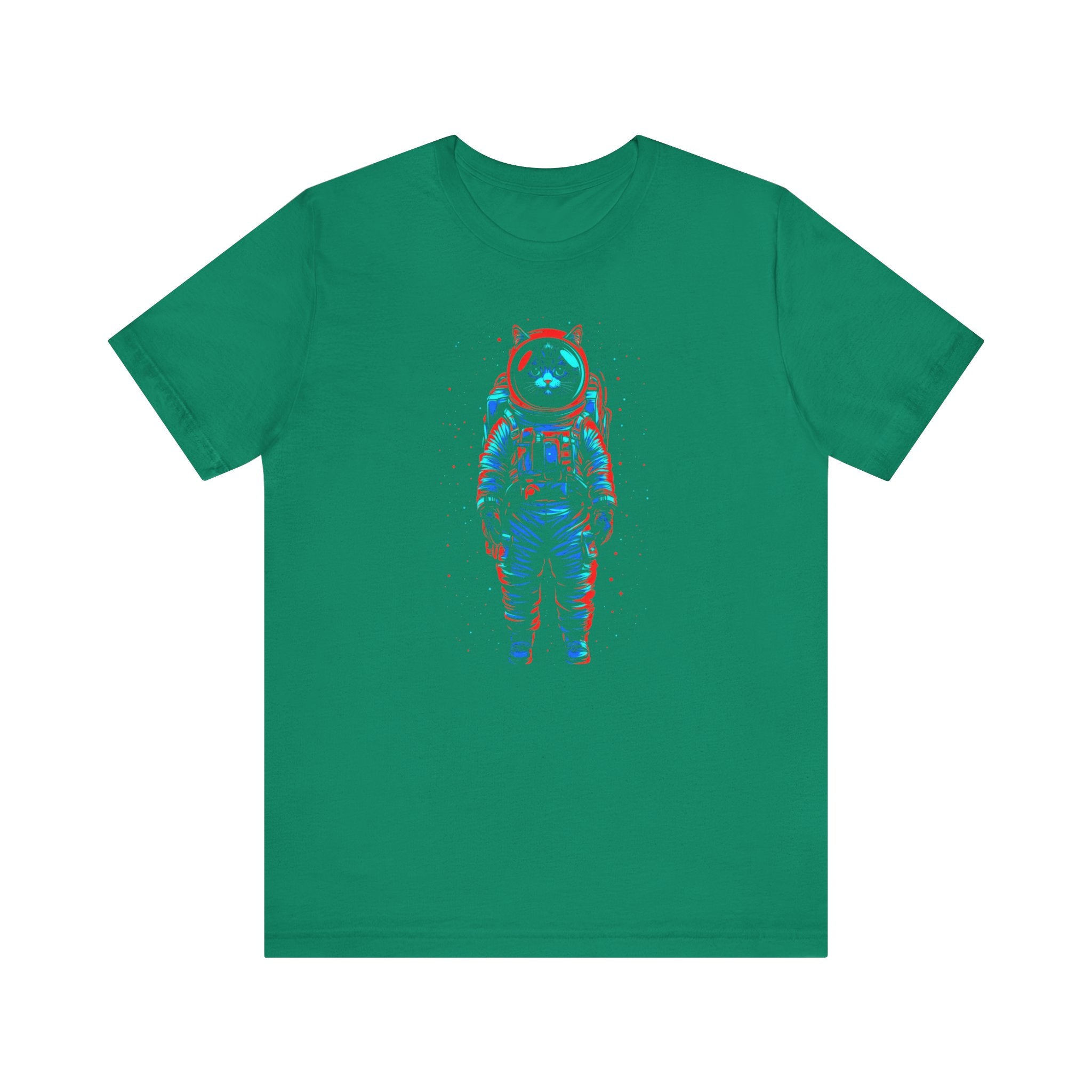 Glitch Astronaut Cat T-Shirt
