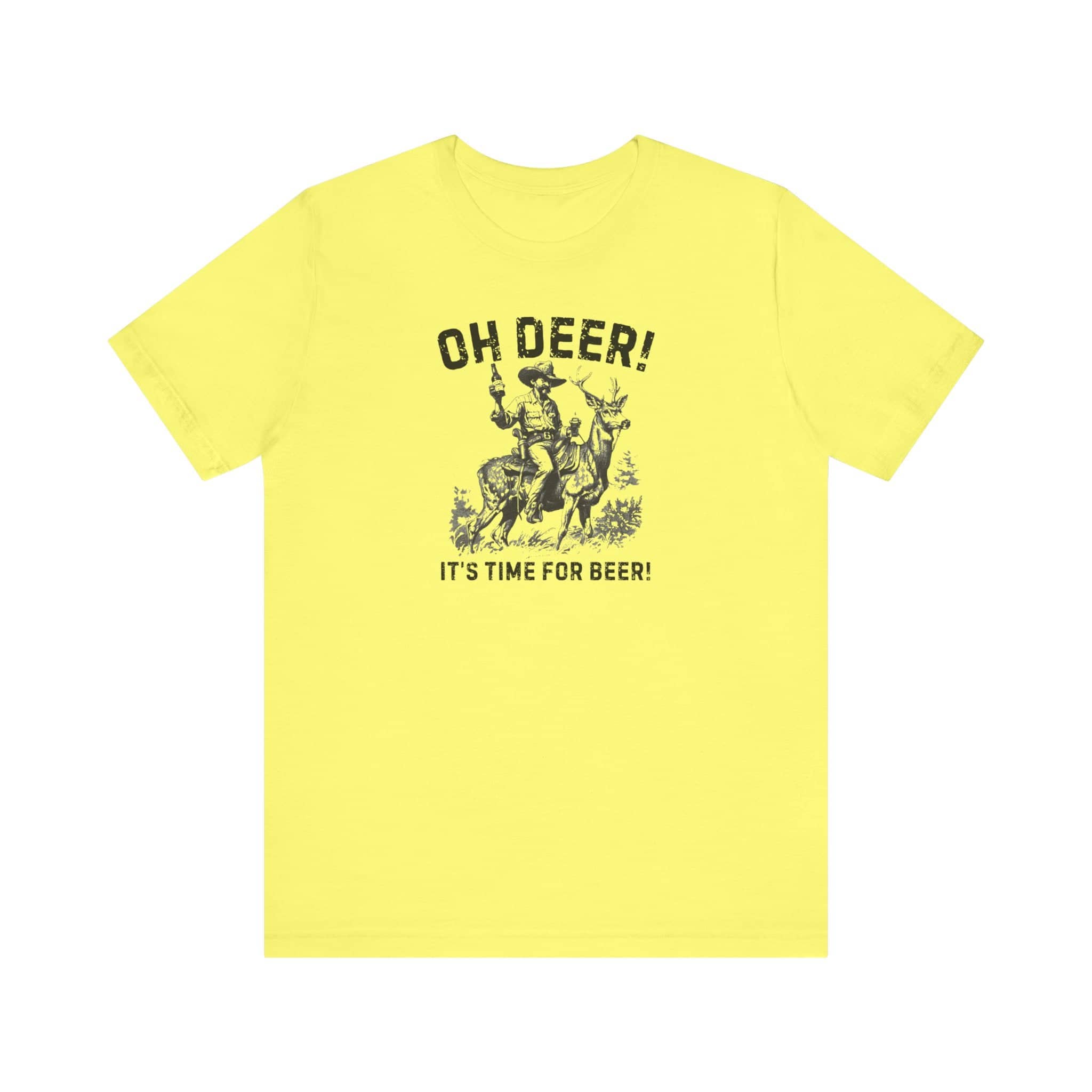 Oh Deer Its Time For Beer Shirt Funny Drinking Tee