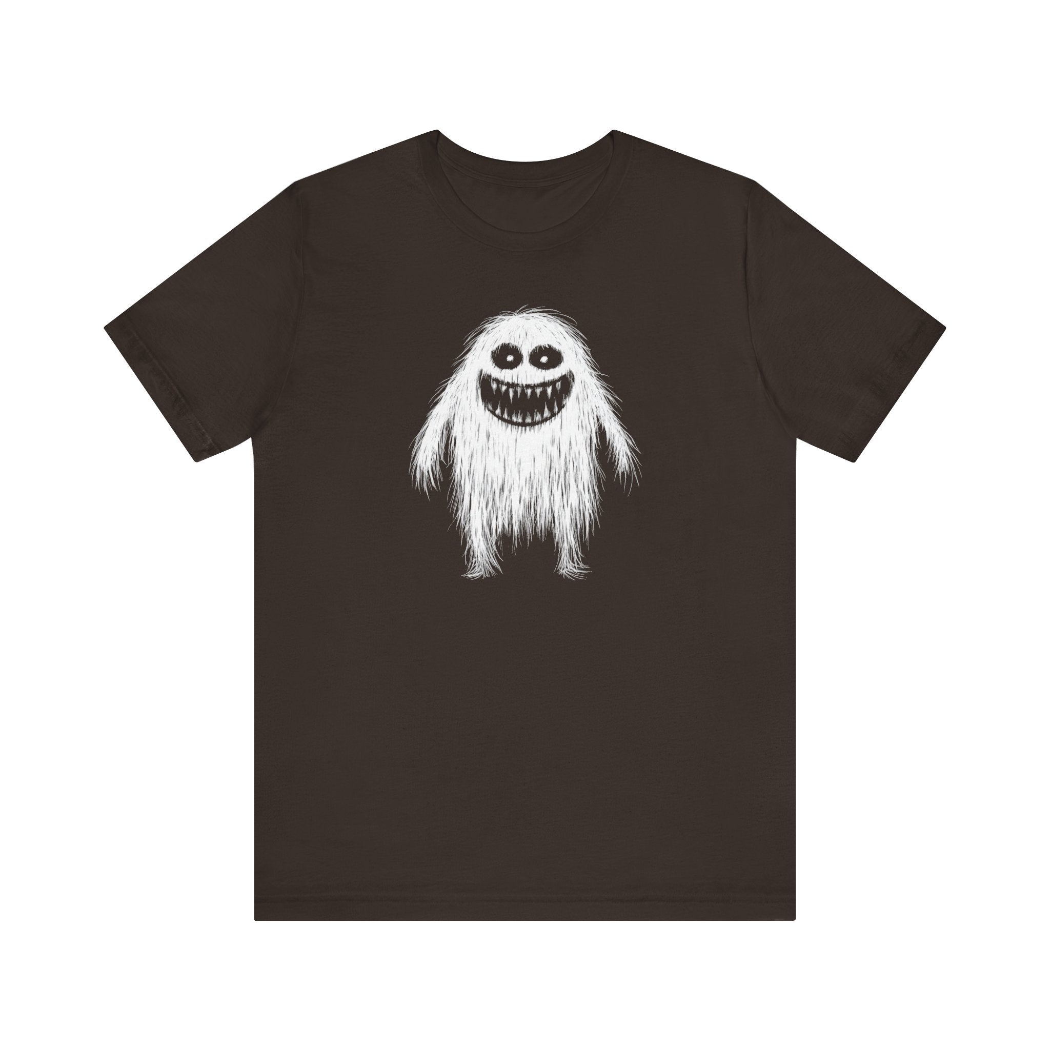 Creepy Furry Monster Graphic Tee
