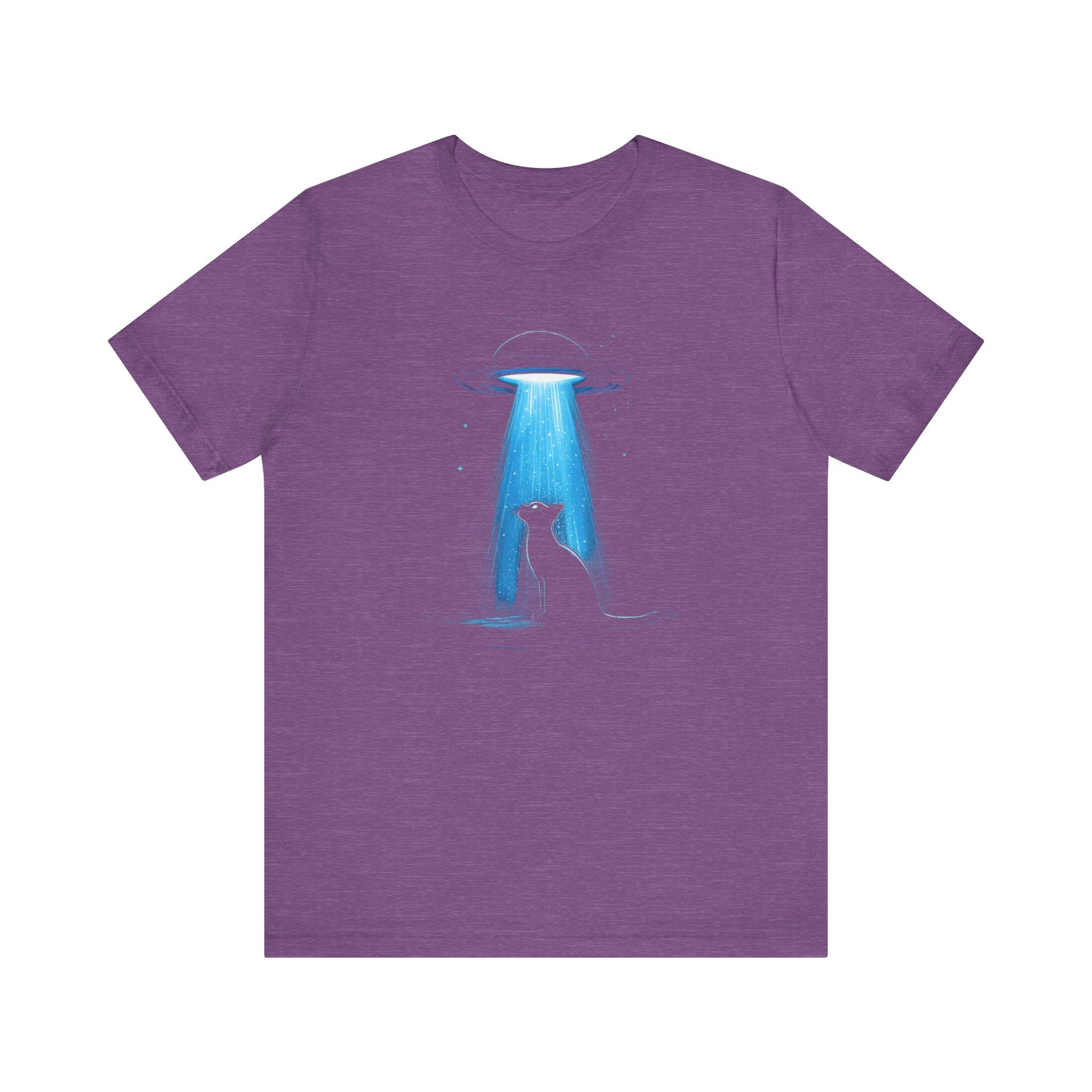 Alien Abduction Cat T-Shirt