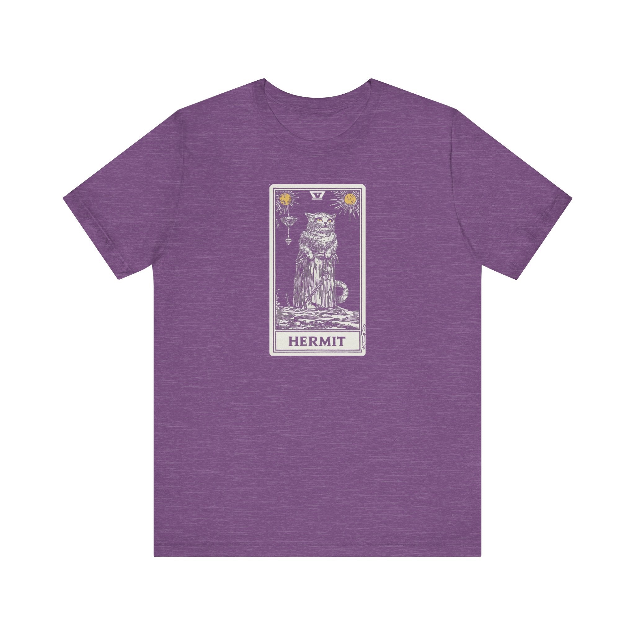 Hermit Tarot Cat T-Shirt