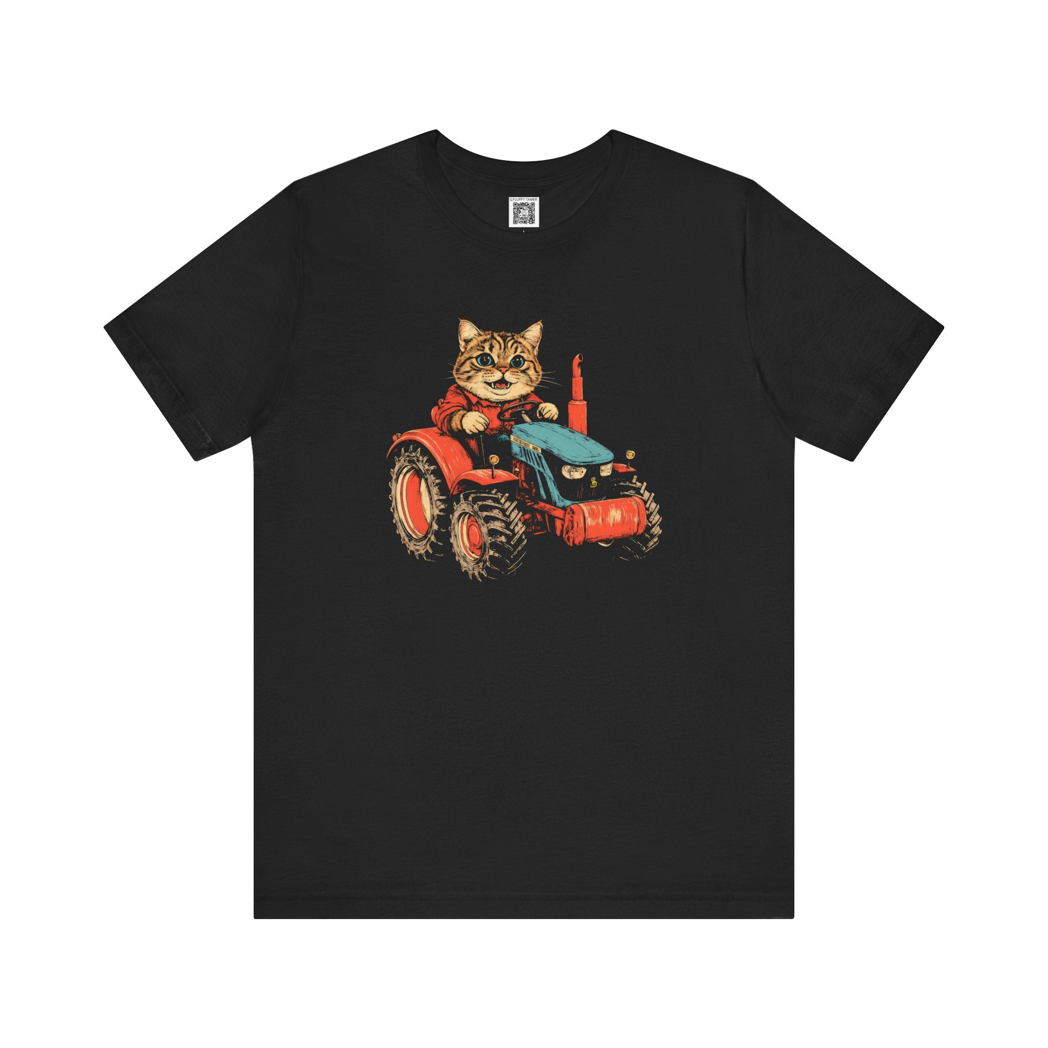 Cat on Tractor T-Shirt