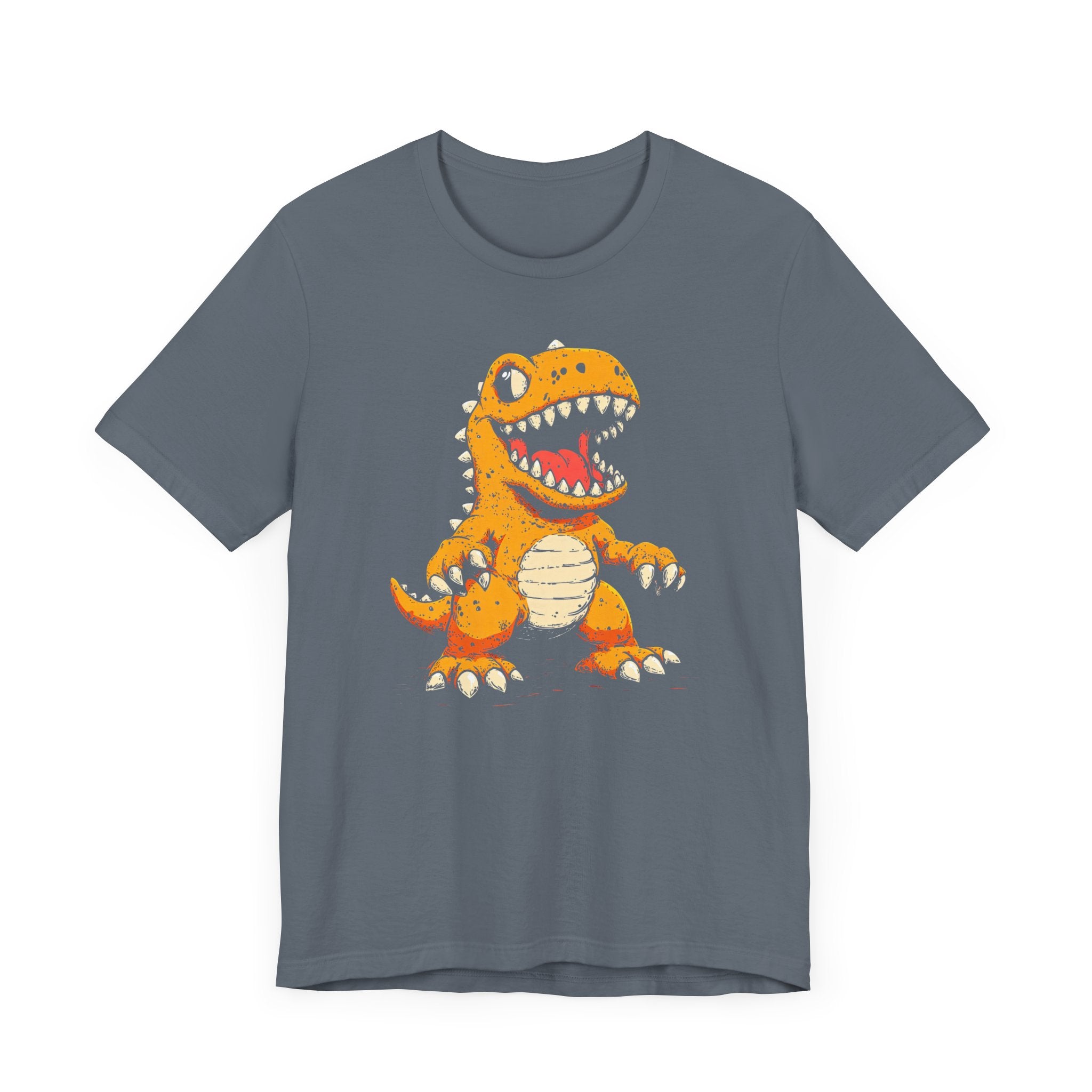Cute Cartoon Dinosaur Graphic Tee