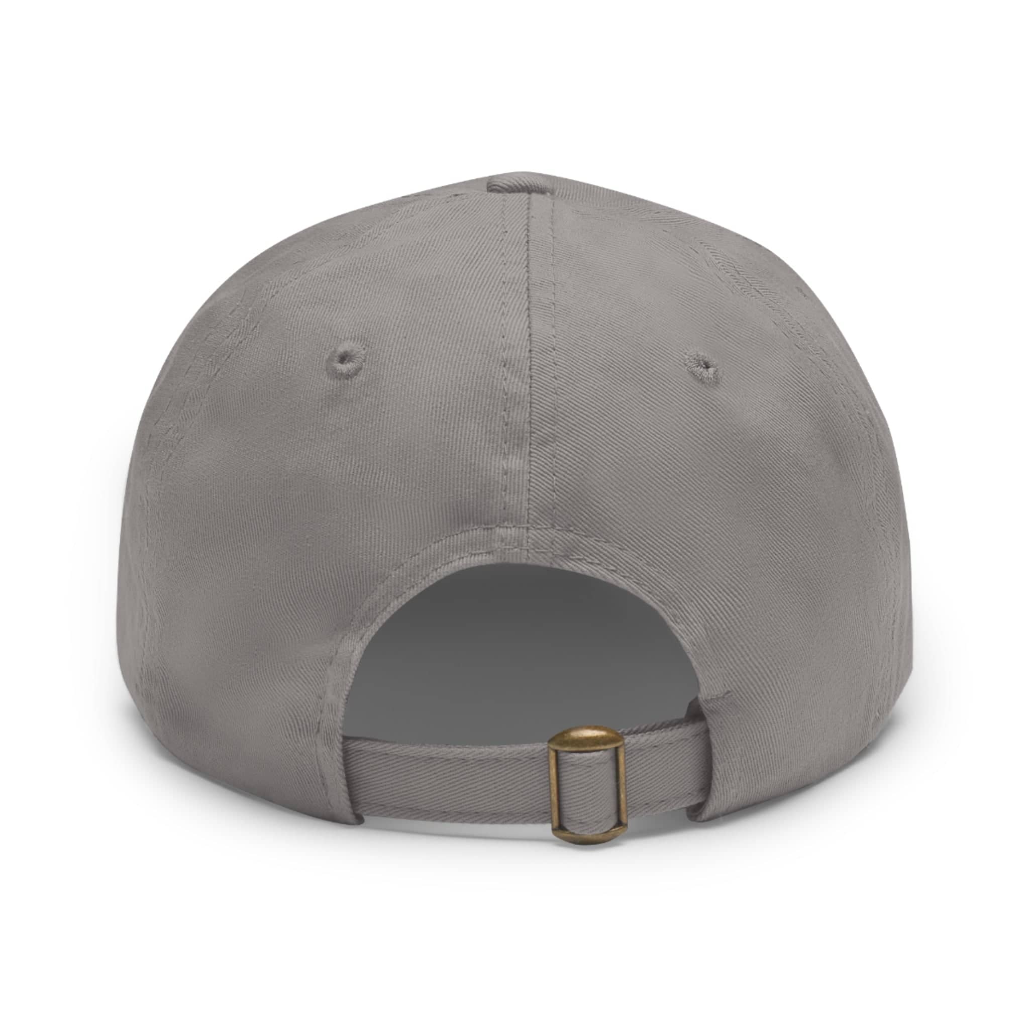 Department of HUH Cat Dad Hat with Leather Patch (Round)