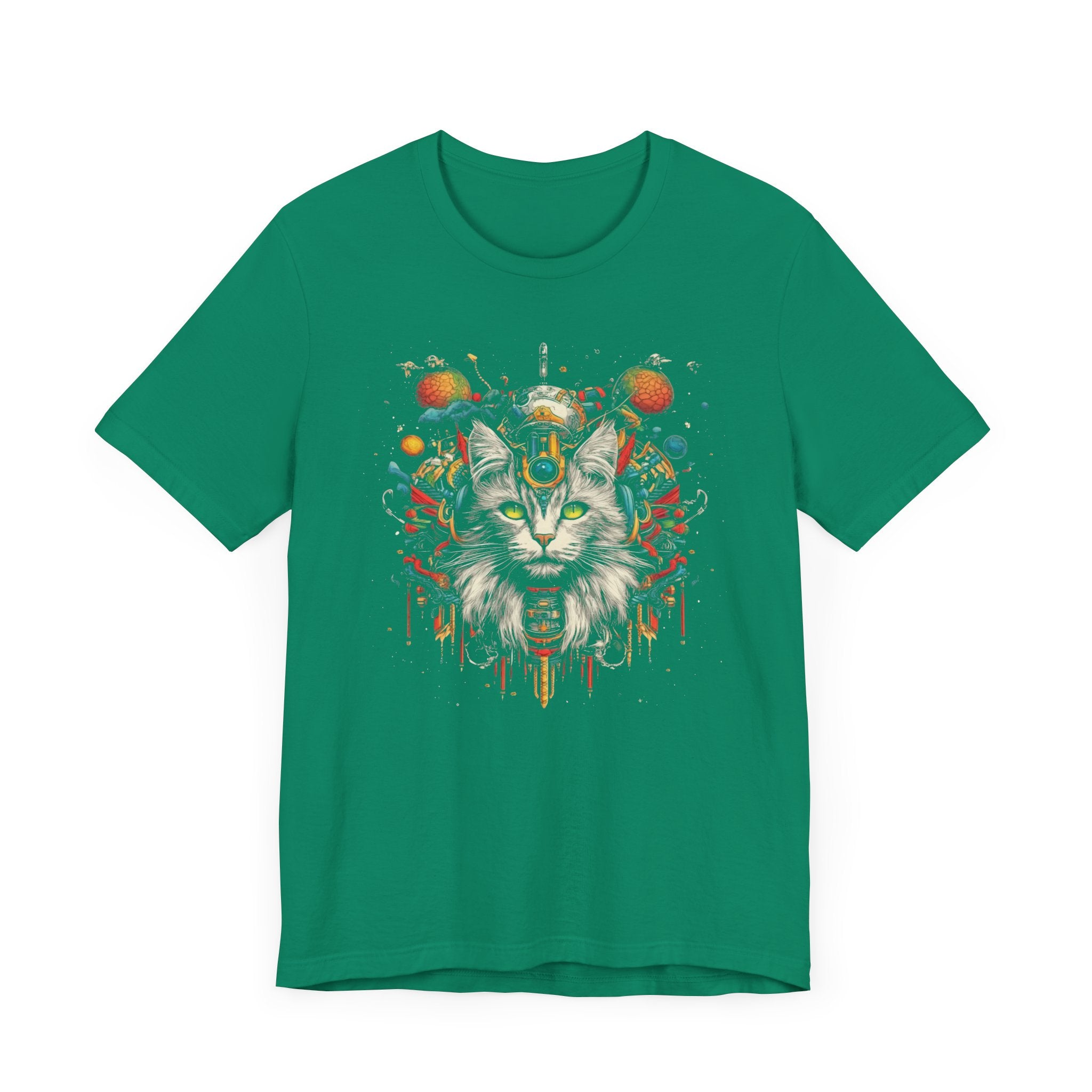 Psychedelic Cosmic Cat T-Shirt