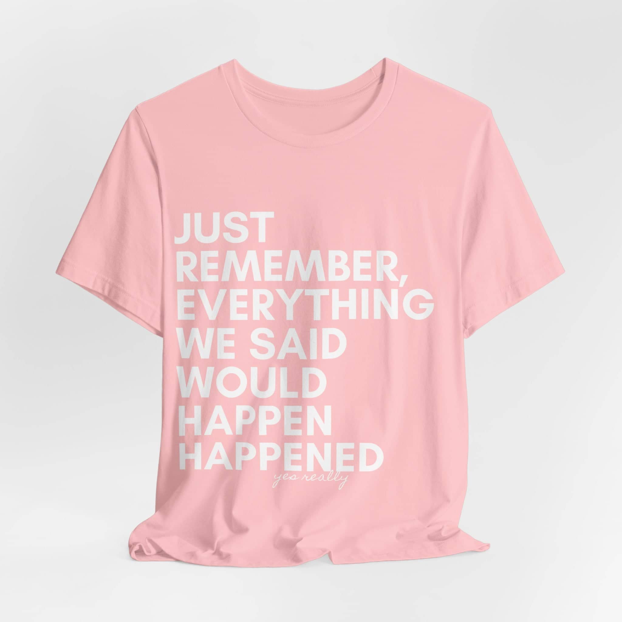 Predictive Proverbs Tee Top Centered Unisex Jersey Short Sleeve Tee