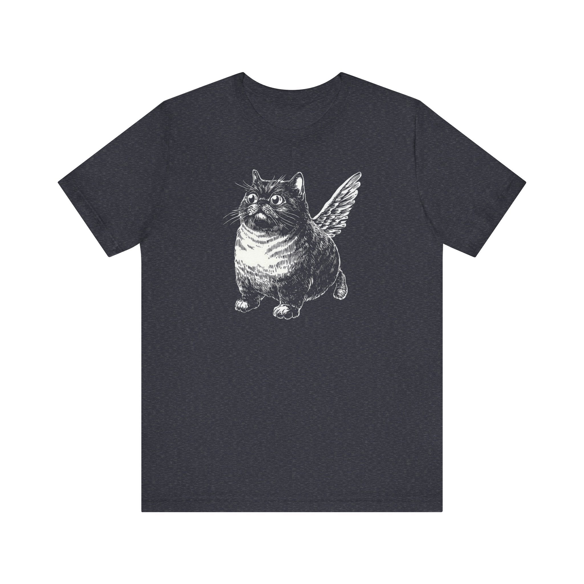 Whimsical Winged Cat T-Shirt