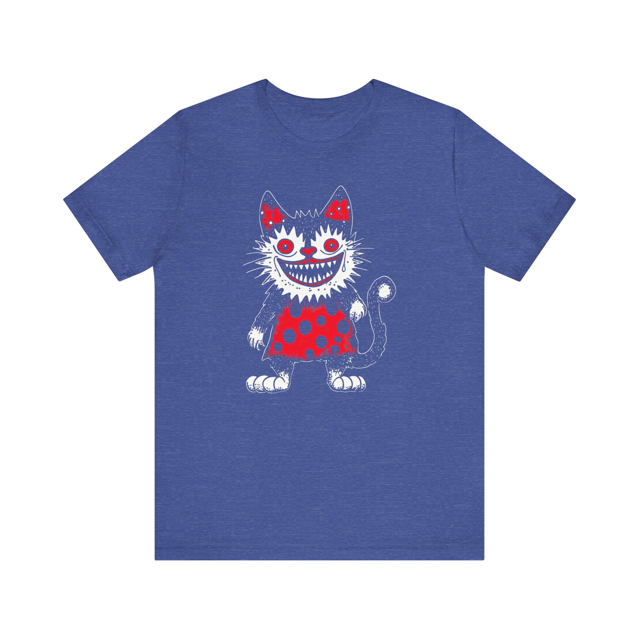 Creepy Polka Dot Cat T-Shirt