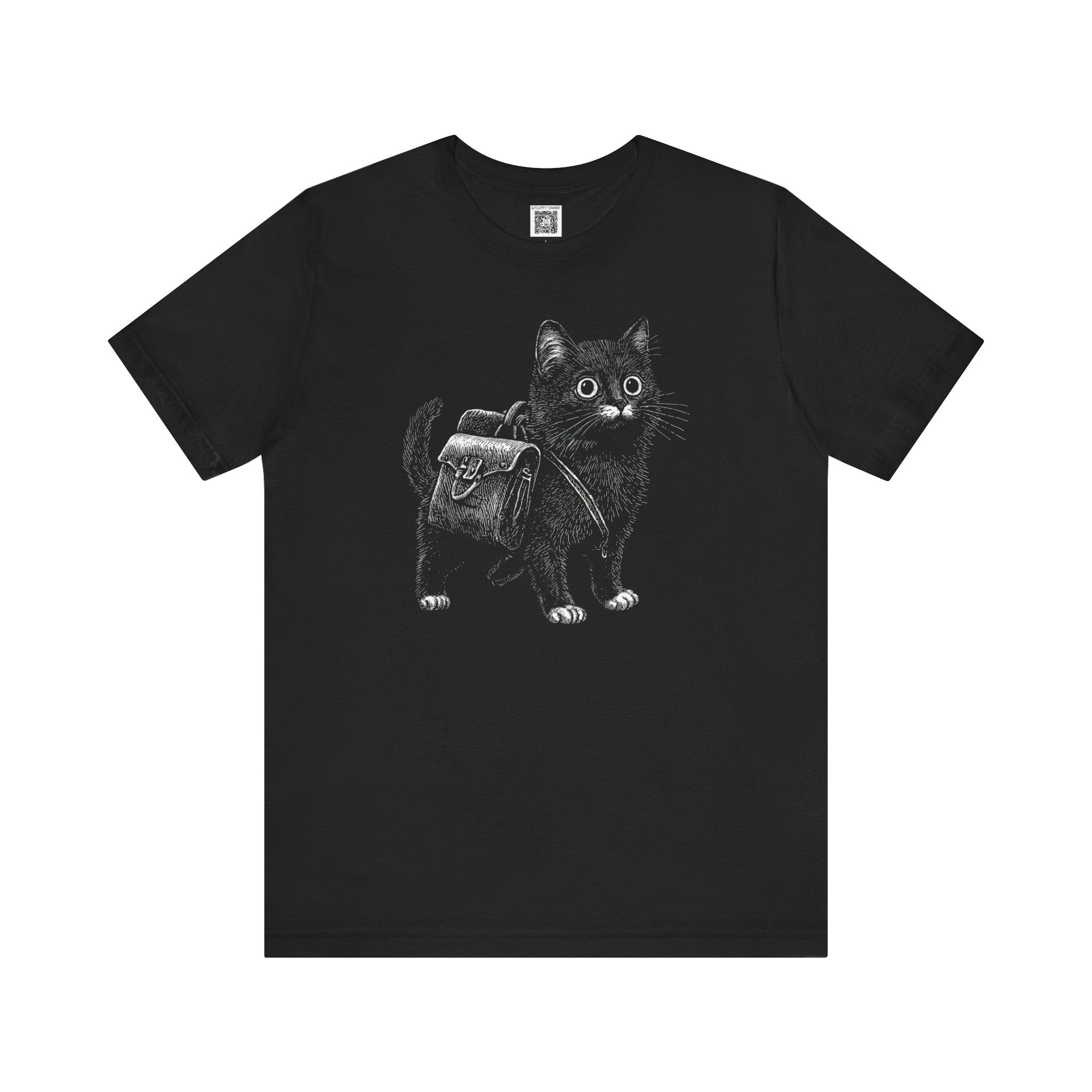 Whimsical Cat Graphic Tee