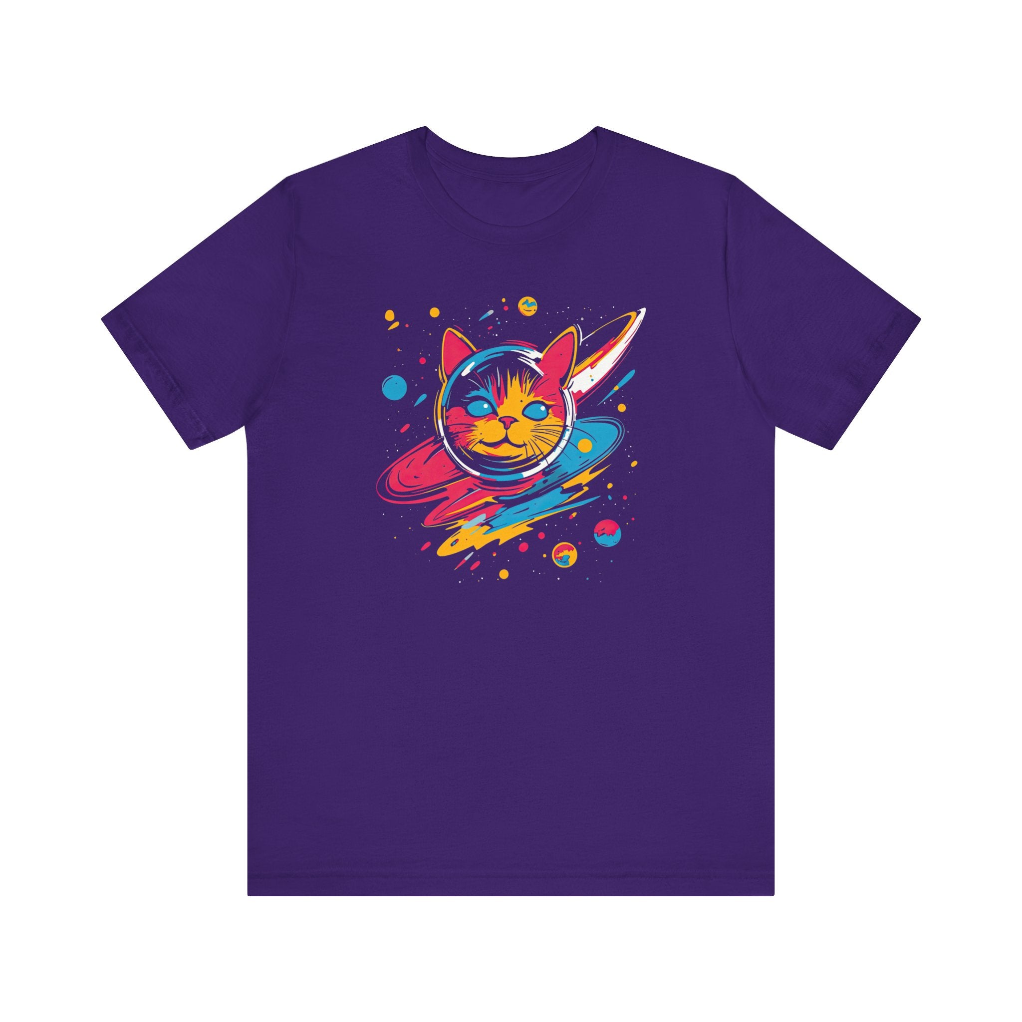 Cosmic Cat Orbit T-Shirt