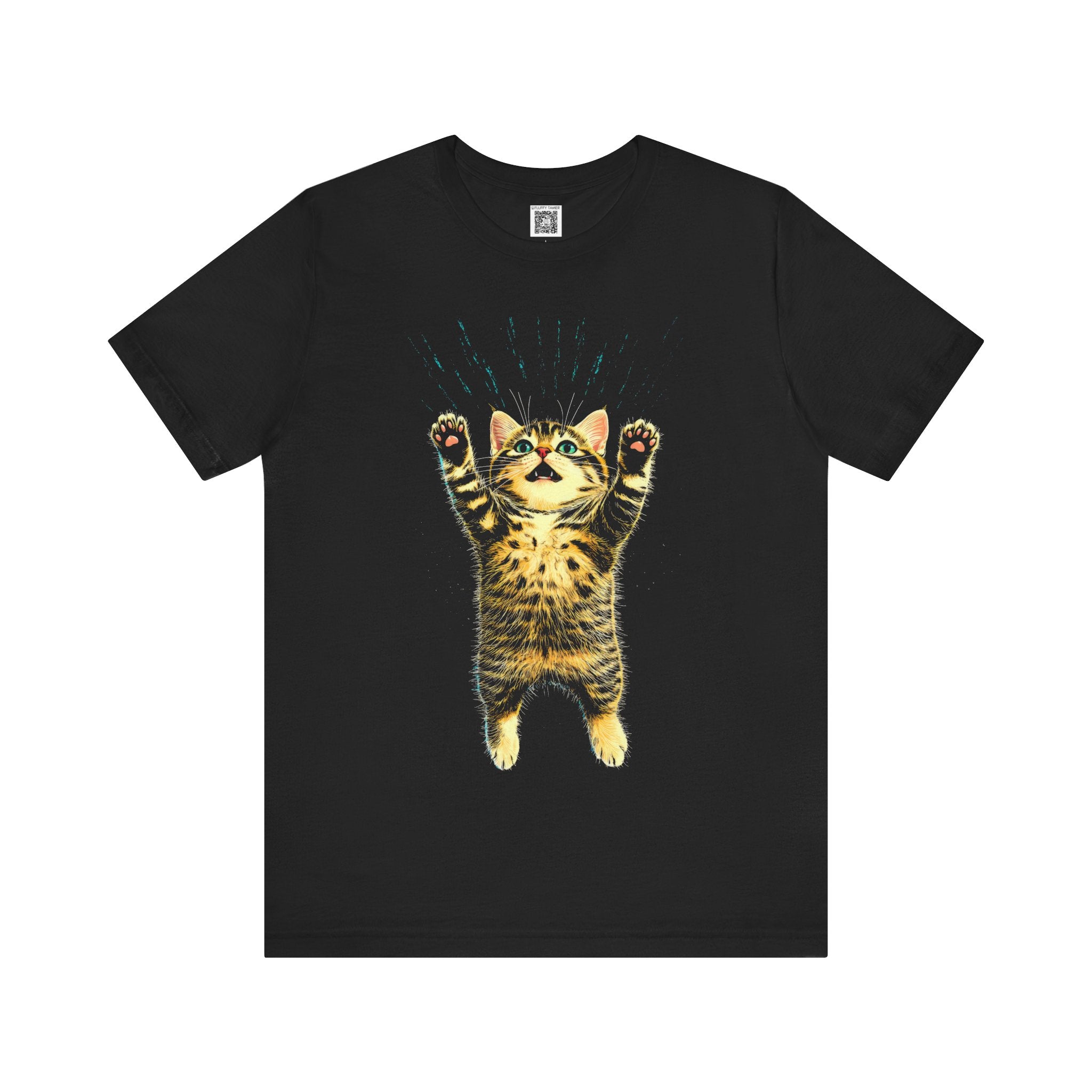 Playful Cat Graphic Tee