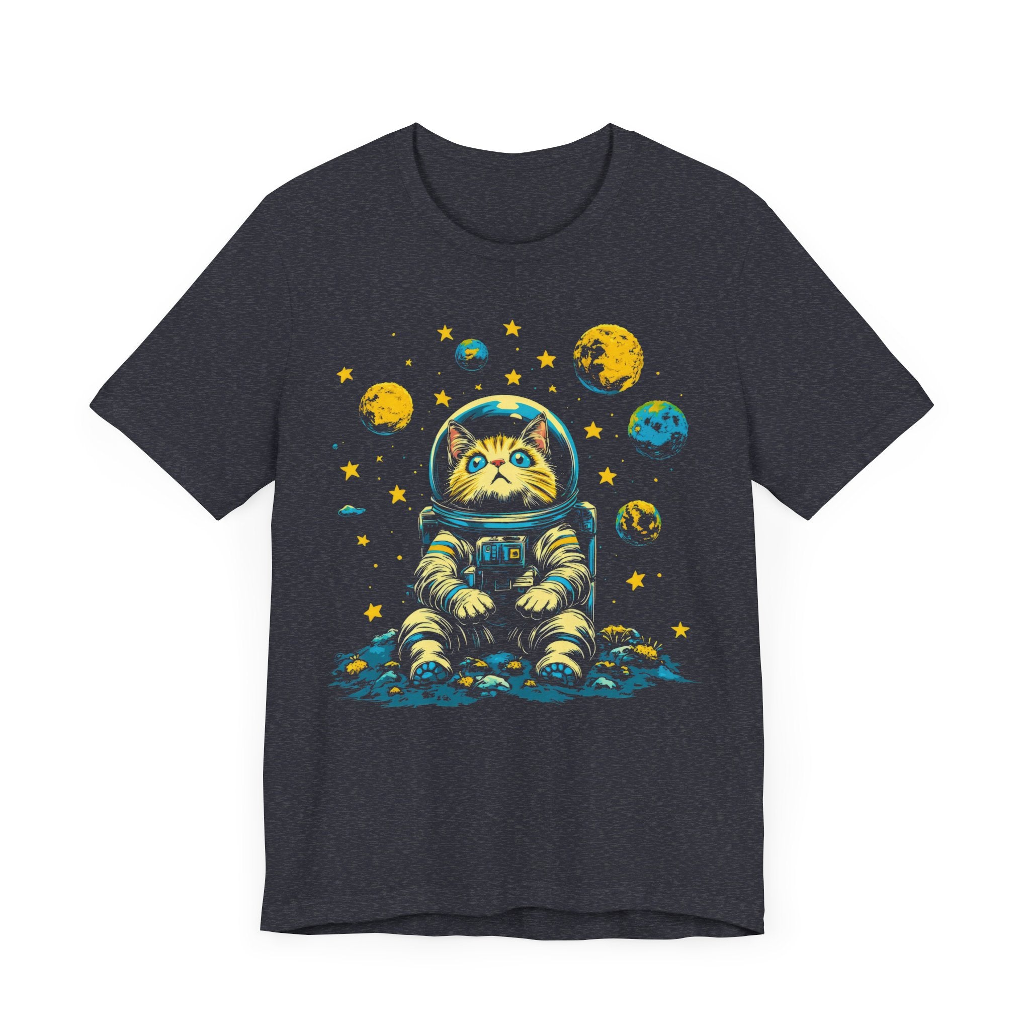 Cosmic Cat Astronaut T-Shirt